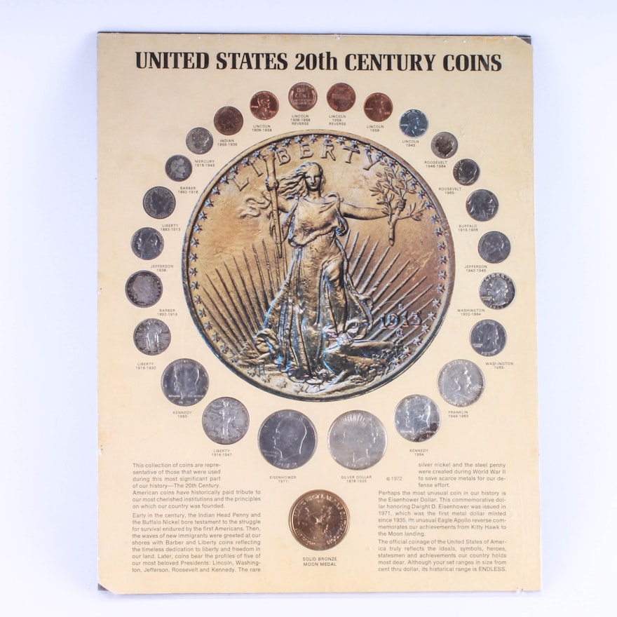 "United States 20th Century Coins" Set