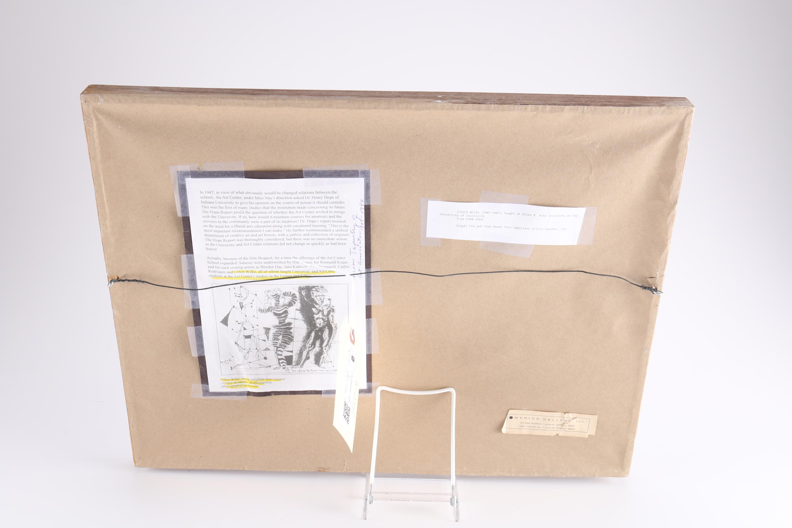 Ulfert Wilke Limited Edition Lithograph Animals Running