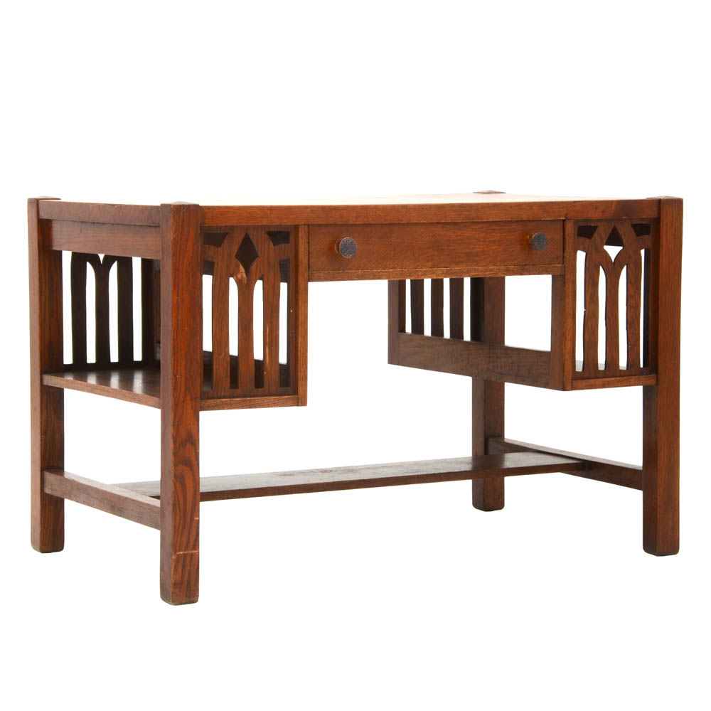 Mission Oak Desk