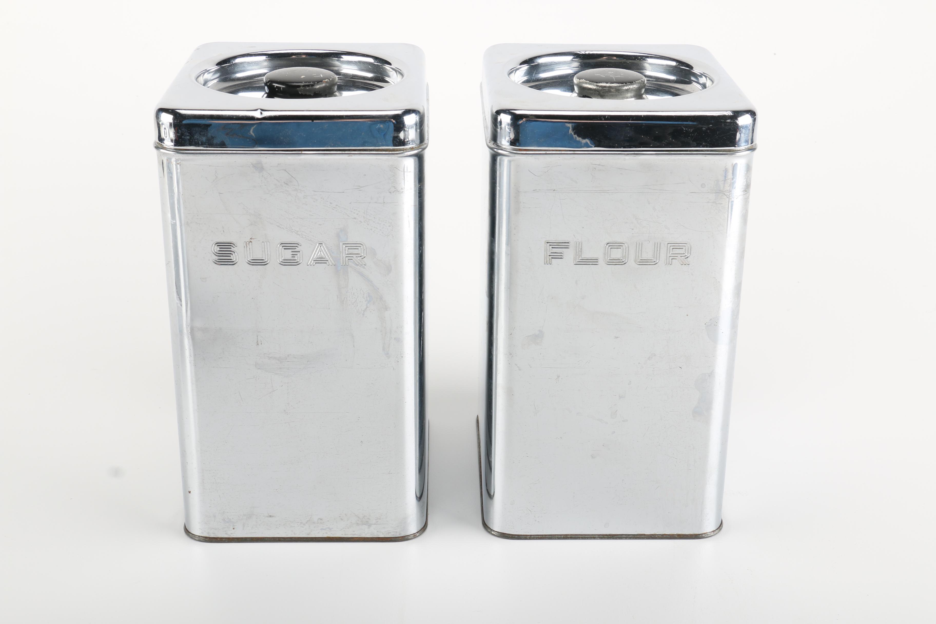 Vintage Beautyware Kitchen Canister Collection