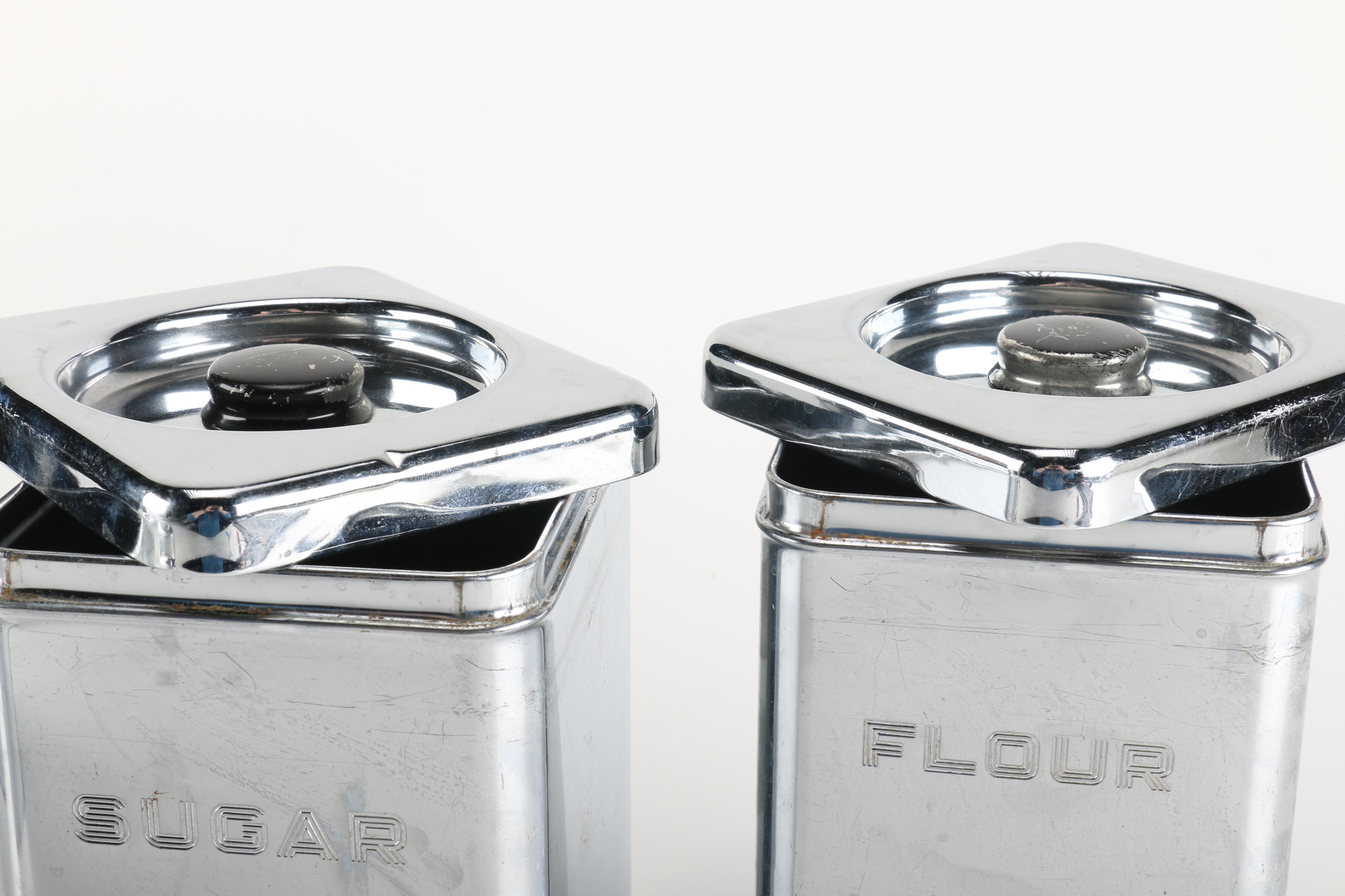 Vintage Beautyware Kitchen Canister Collection