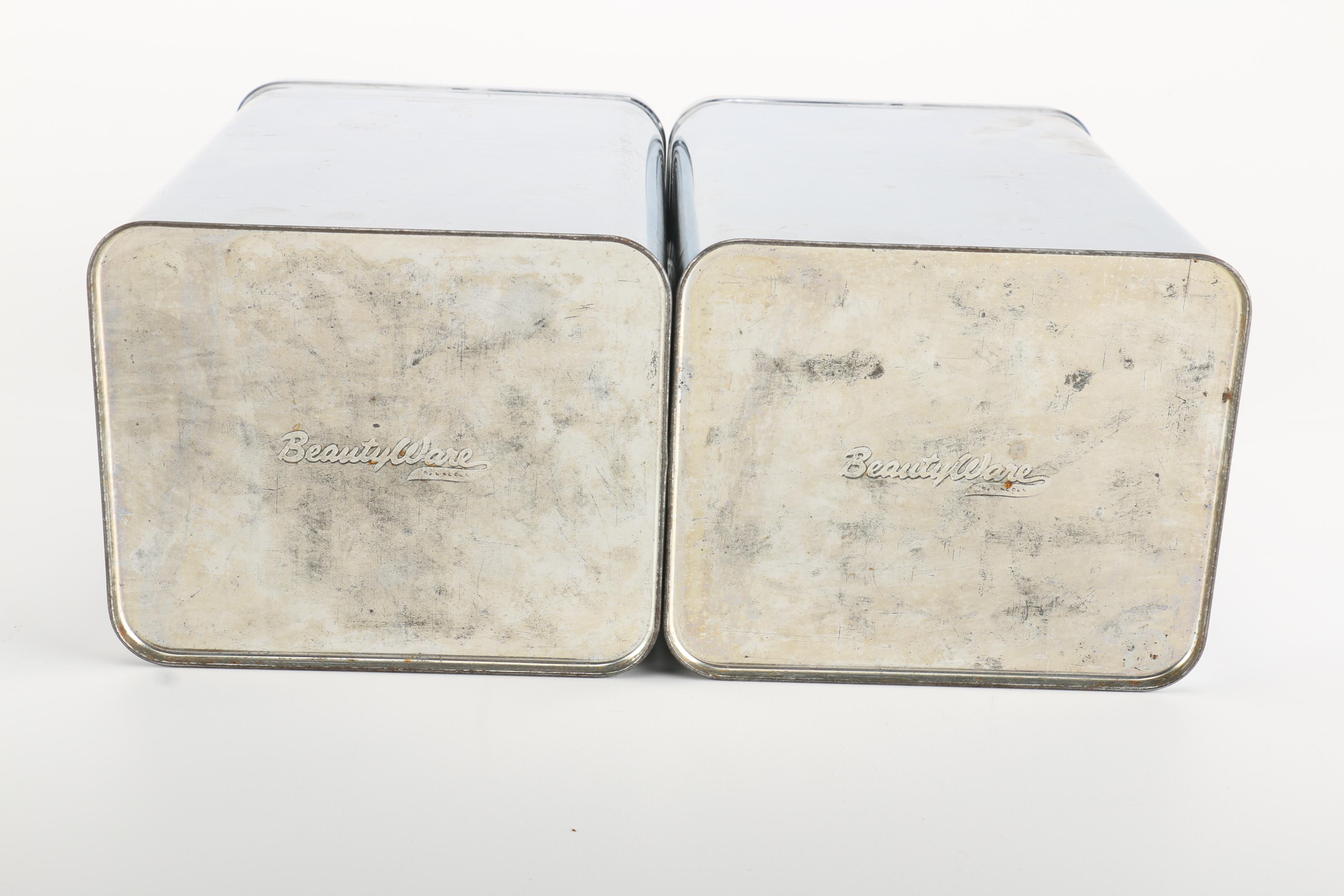 Vintage Beautyware Kitchen Canister Collection