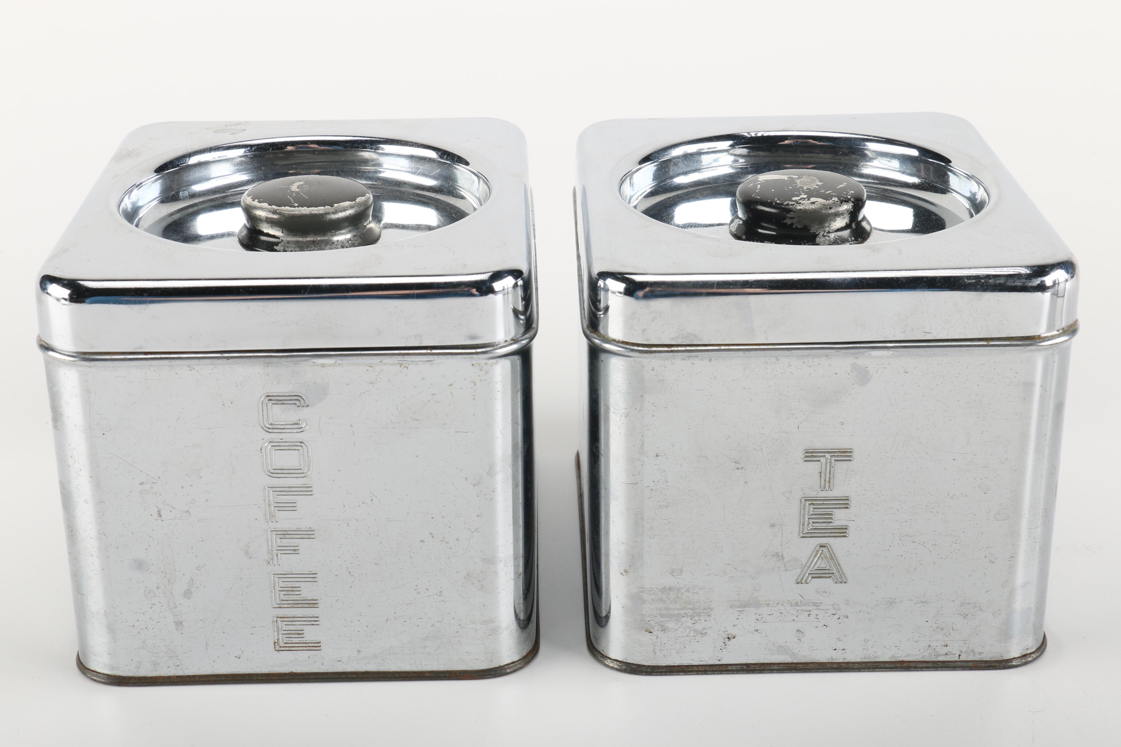 Vintage Beautyware Kitchen Canister Collection