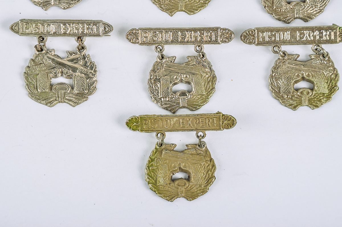 Vintage United States Marine Corps Pistol Expert Pins