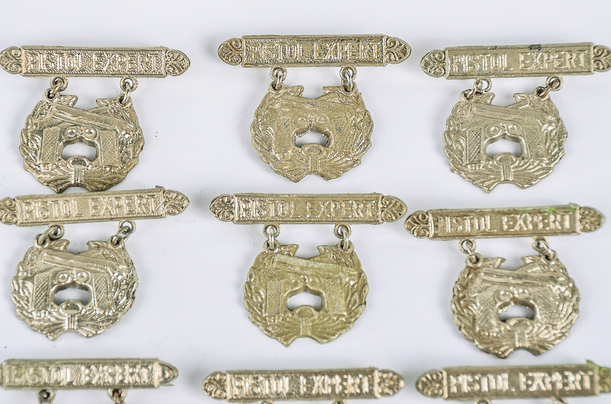 Vintage United States Marine Corps Pistol Expert Pins