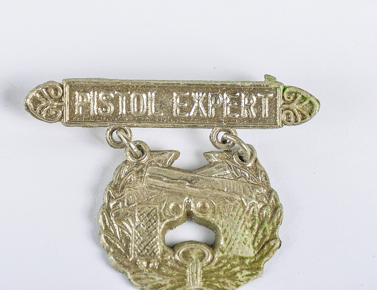 Vintage United States Marine Corps Pistol Expert Pins