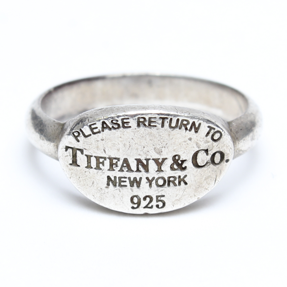 Tiffany and Co. "Return to Tiffany" Sterling Silver Ring