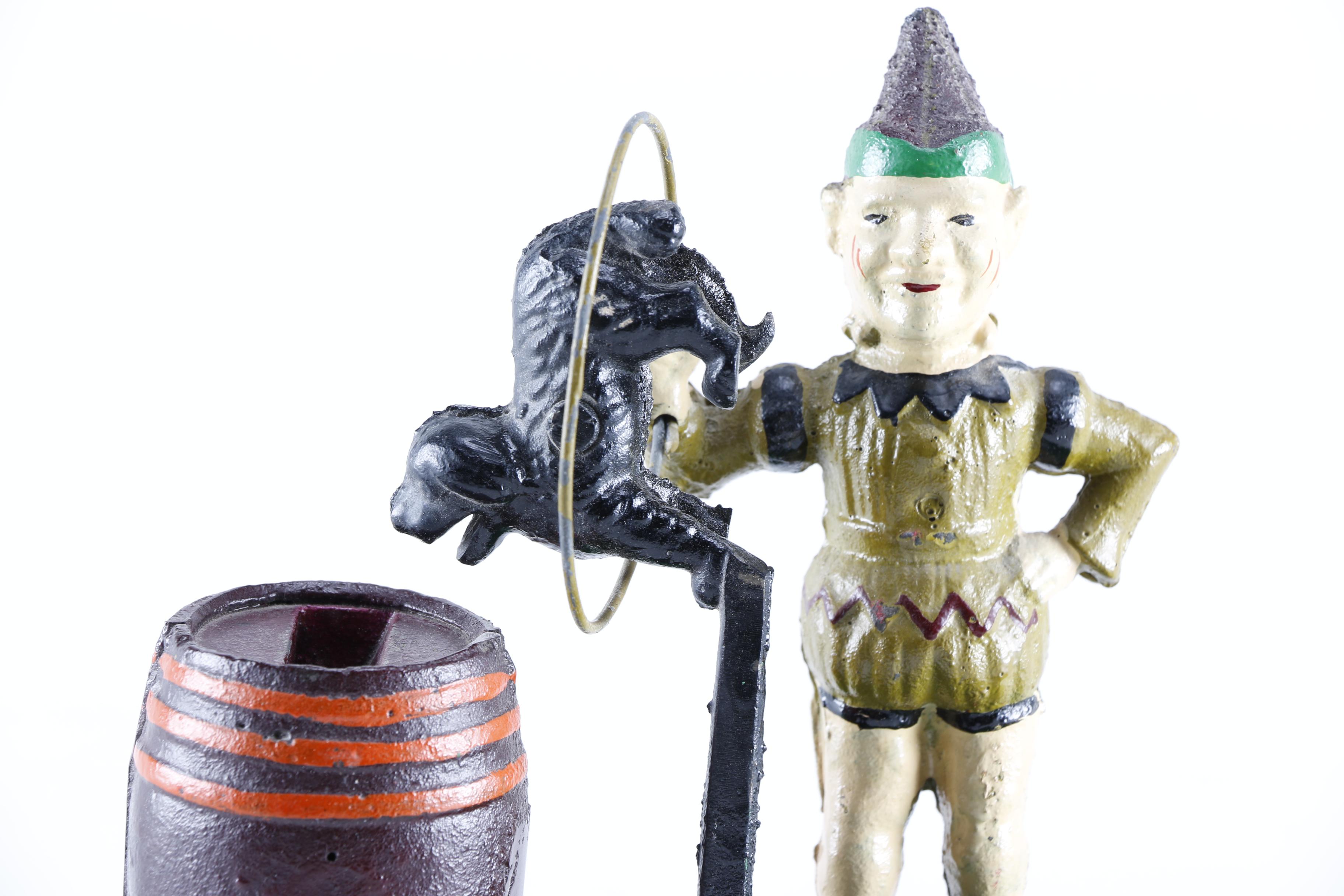 Reproduction Cast Iron Trick Dog Bank