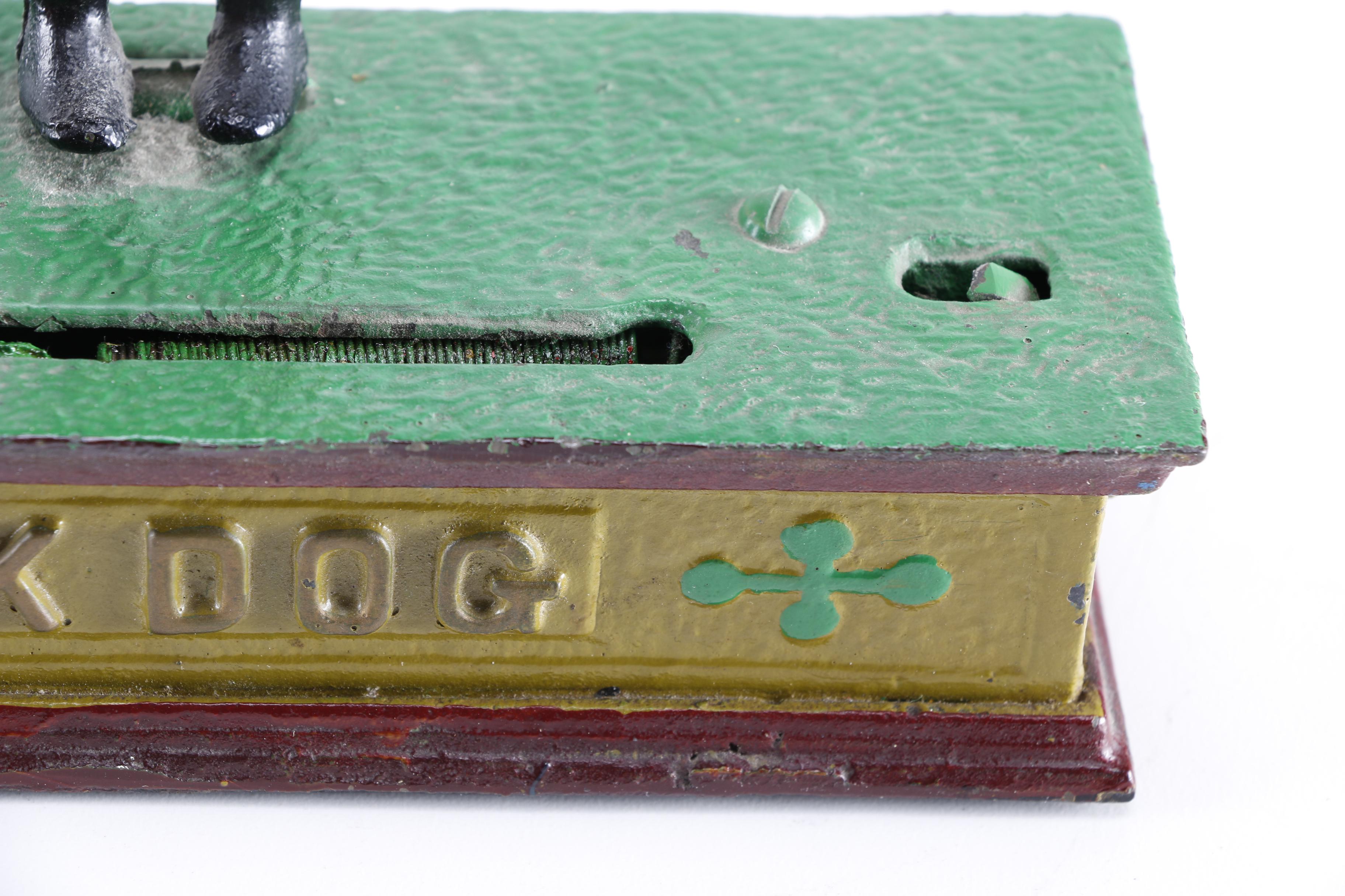 Reproduction Cast Iron Trick Dog Bank