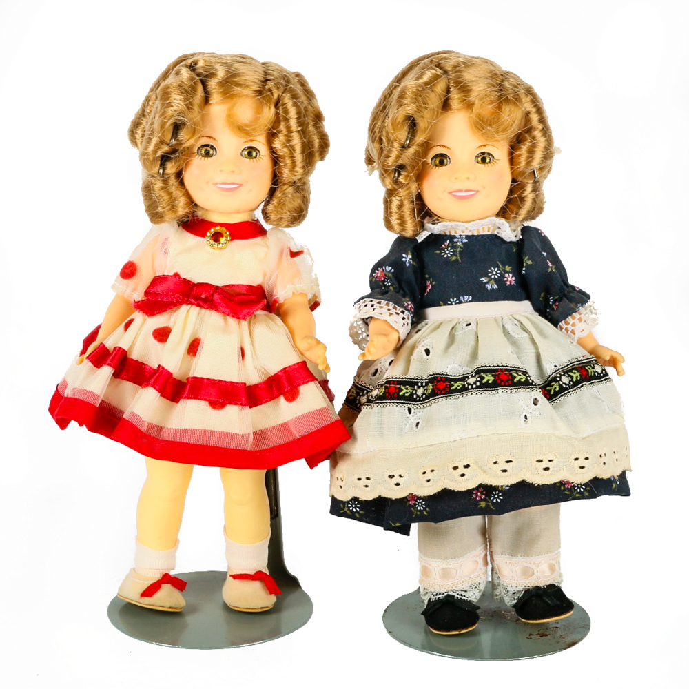 Group of Ideal "Shirley Temple" Dolls