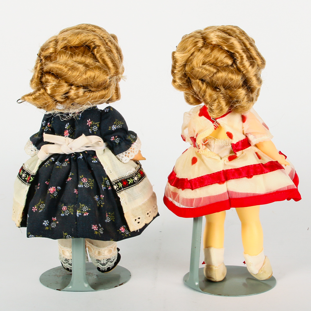 Group of Ideal "Shirley Temple" Dolls