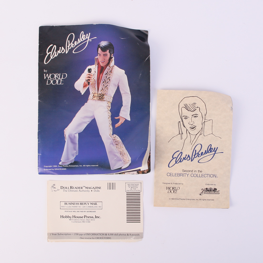 Vintage World Doll "Elvis Presley, Phoenix" Vinyl Doll