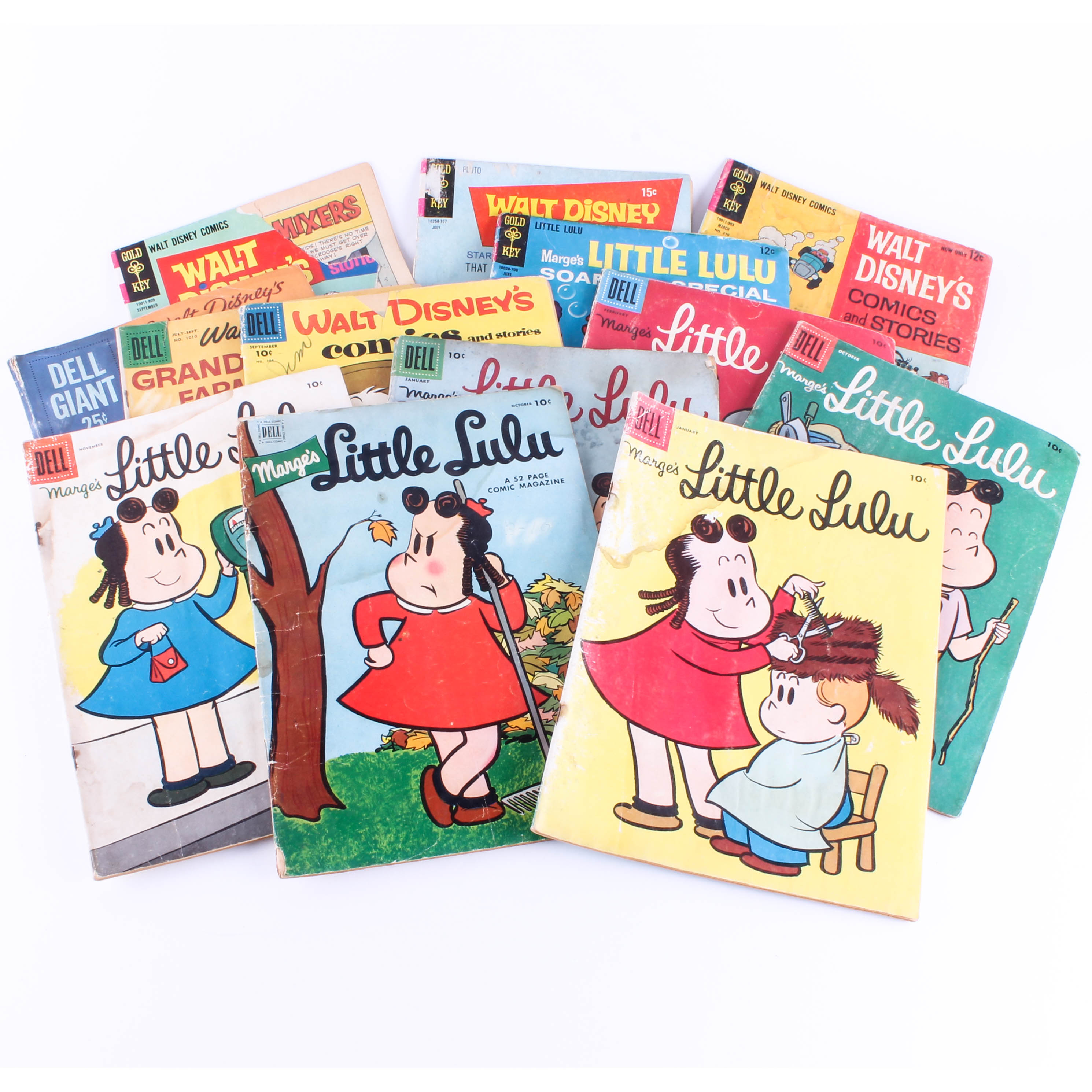 Collection of Vintage Dell and Gold Key Comic Books