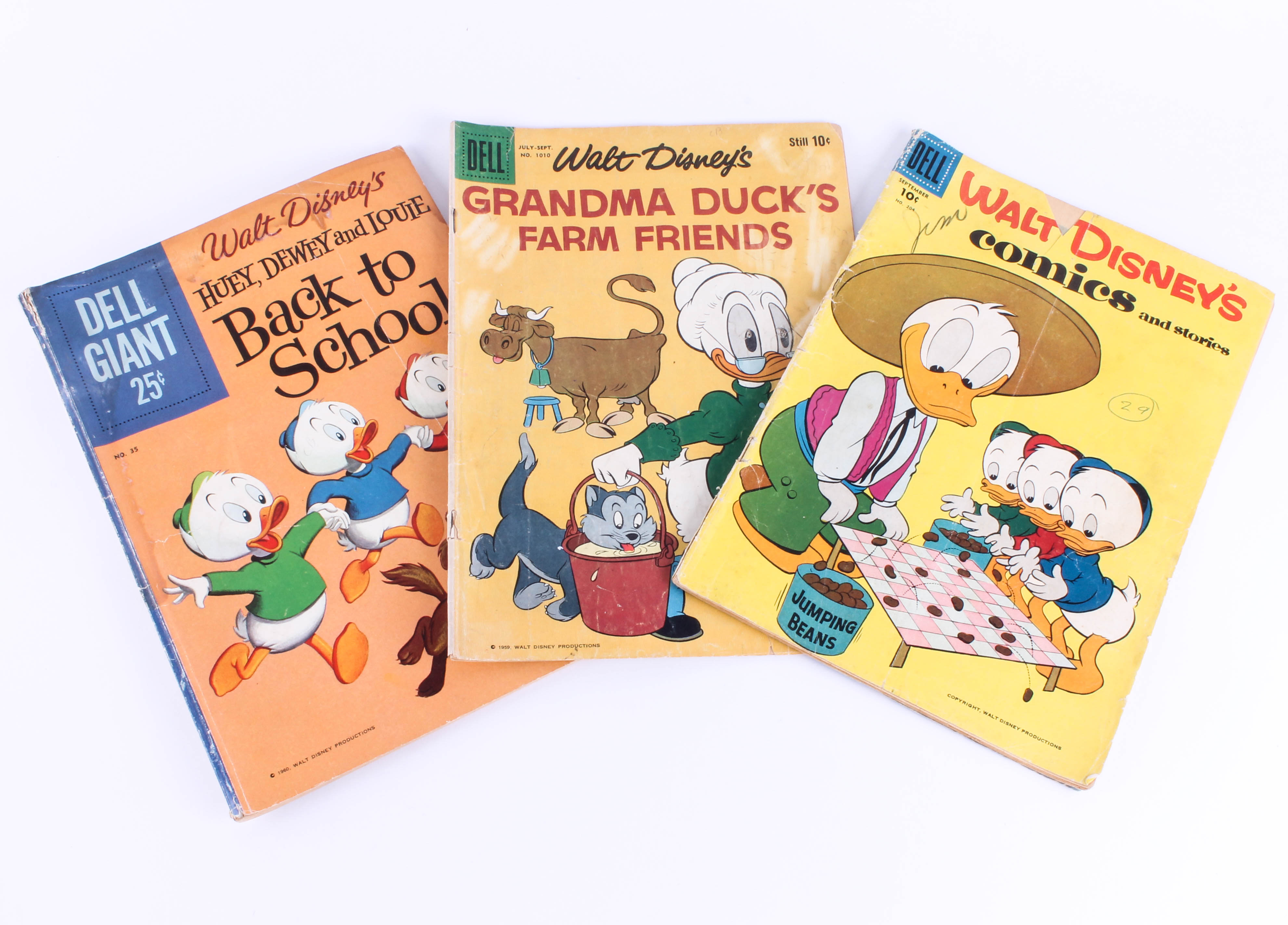 Collection of Vintage Dell and Gold Key Comic Books