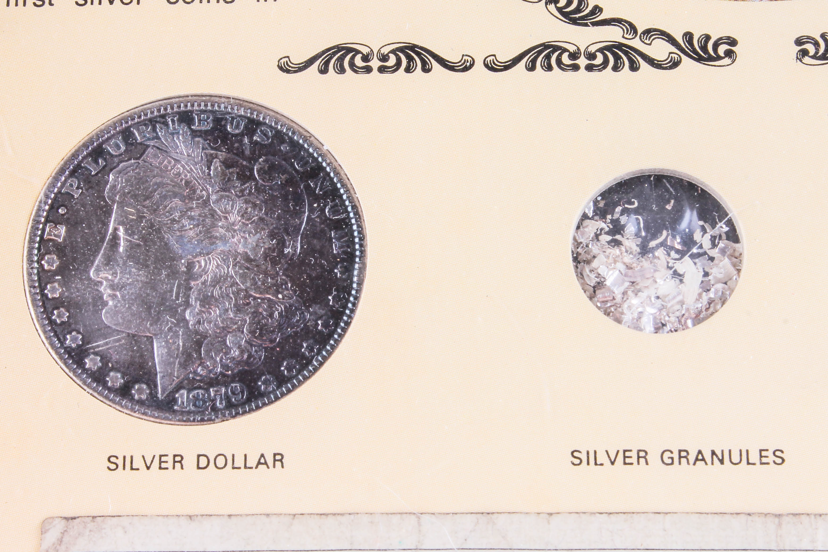 "The Silver Story" and "Wartime Coinage" Framed Currency Display Sets