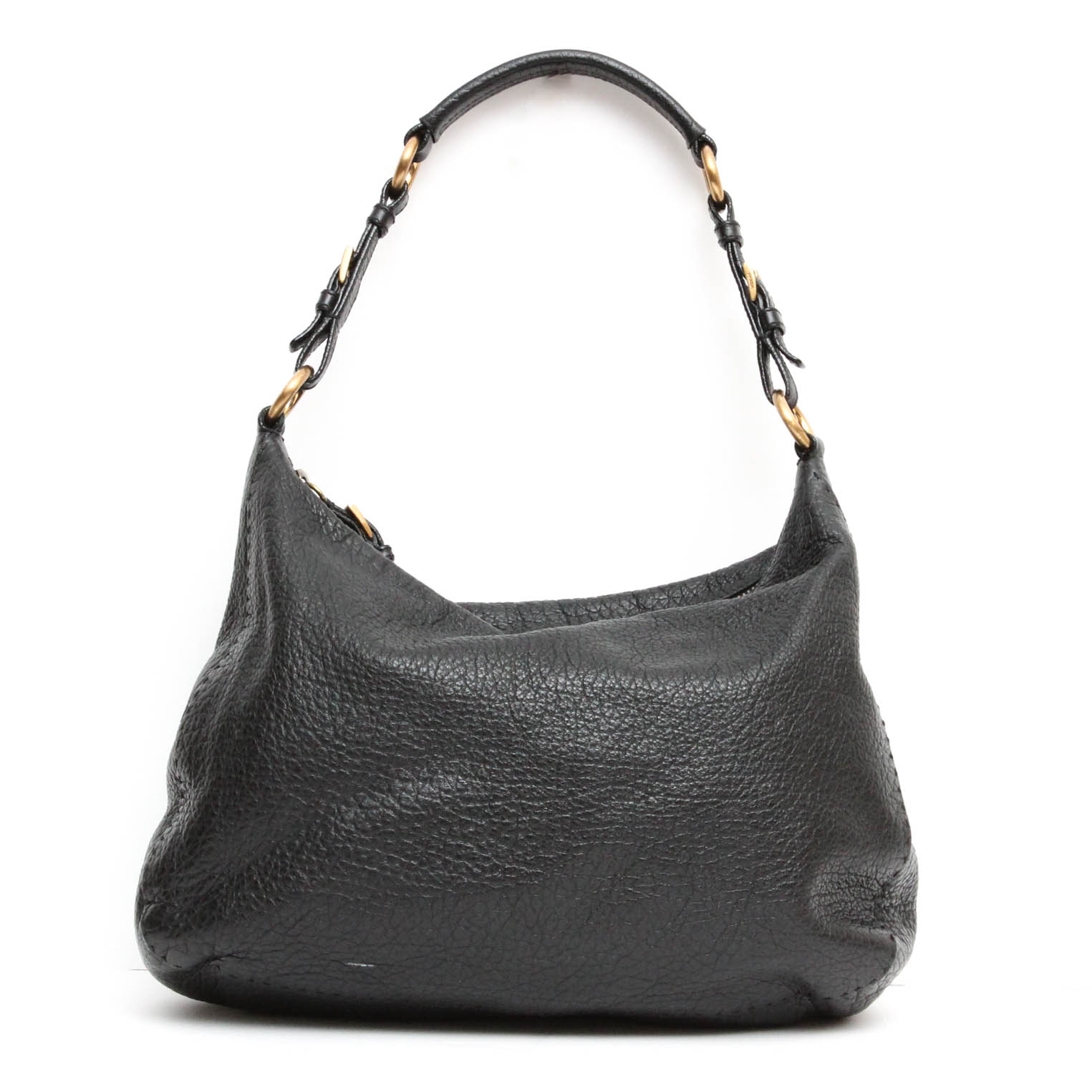 Prada Black Leather Handbag