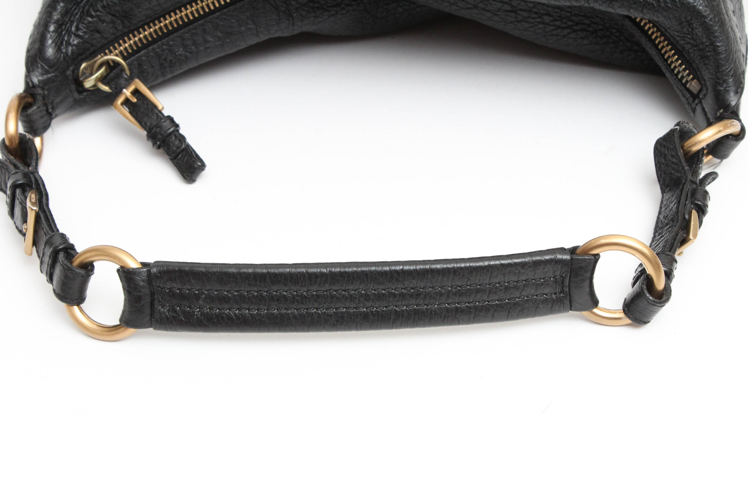 Prada Black Leather Handbag