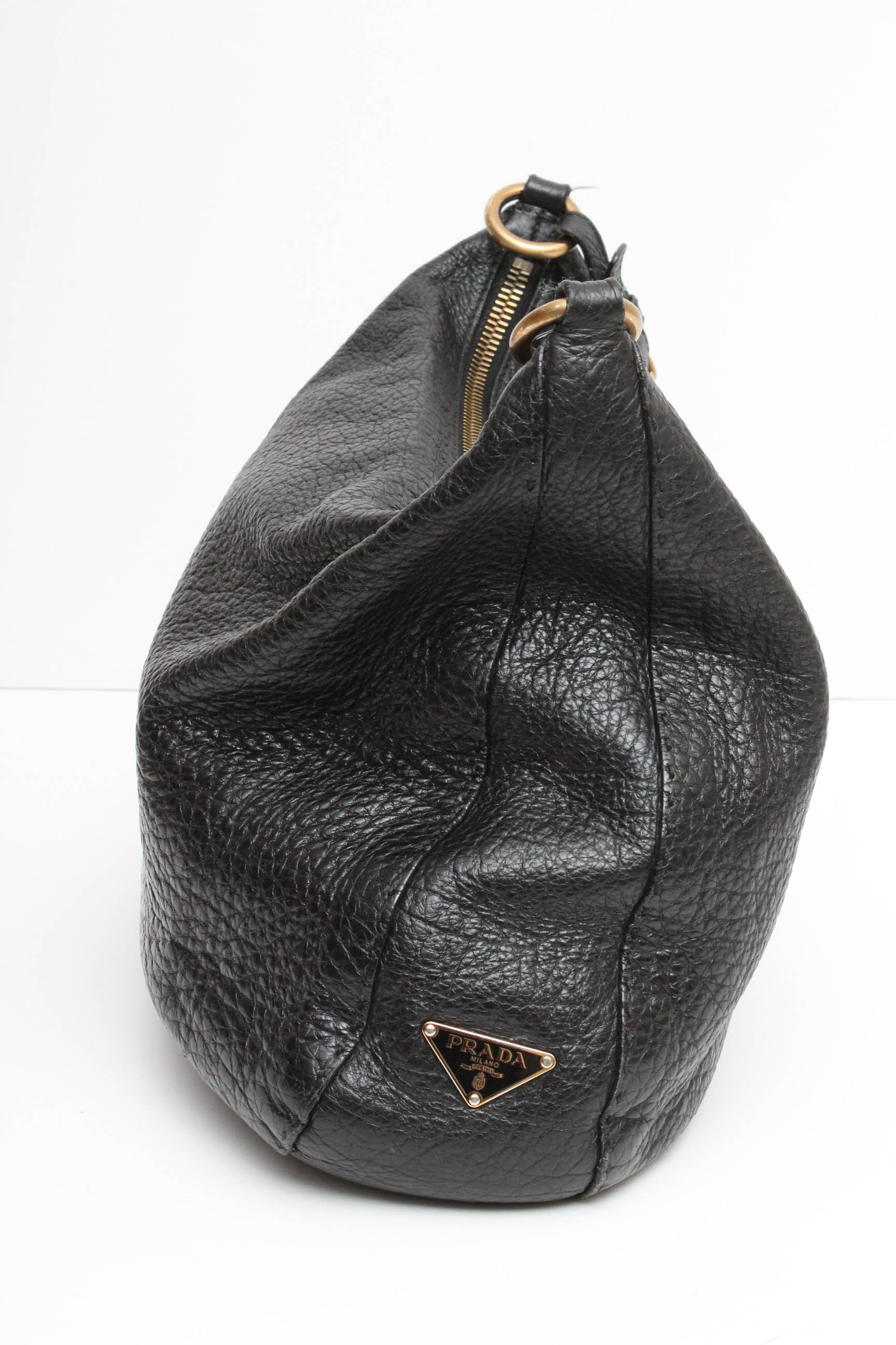 Prada Black Leather Handbag