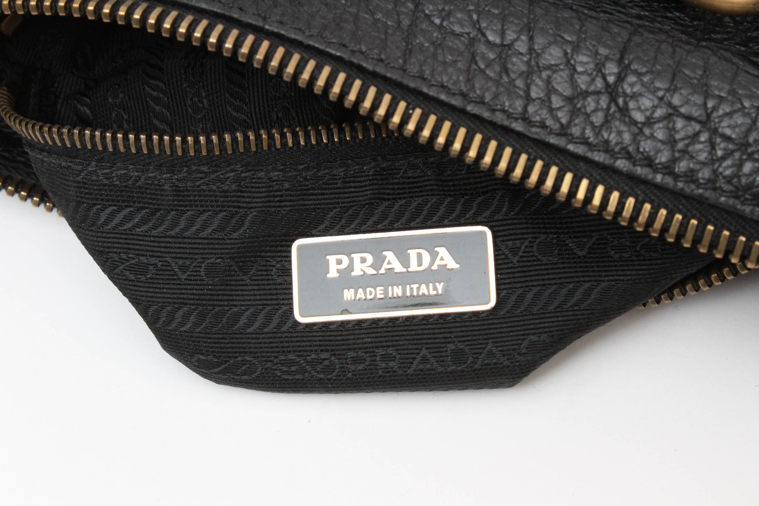 Prada Black Leather Handbag