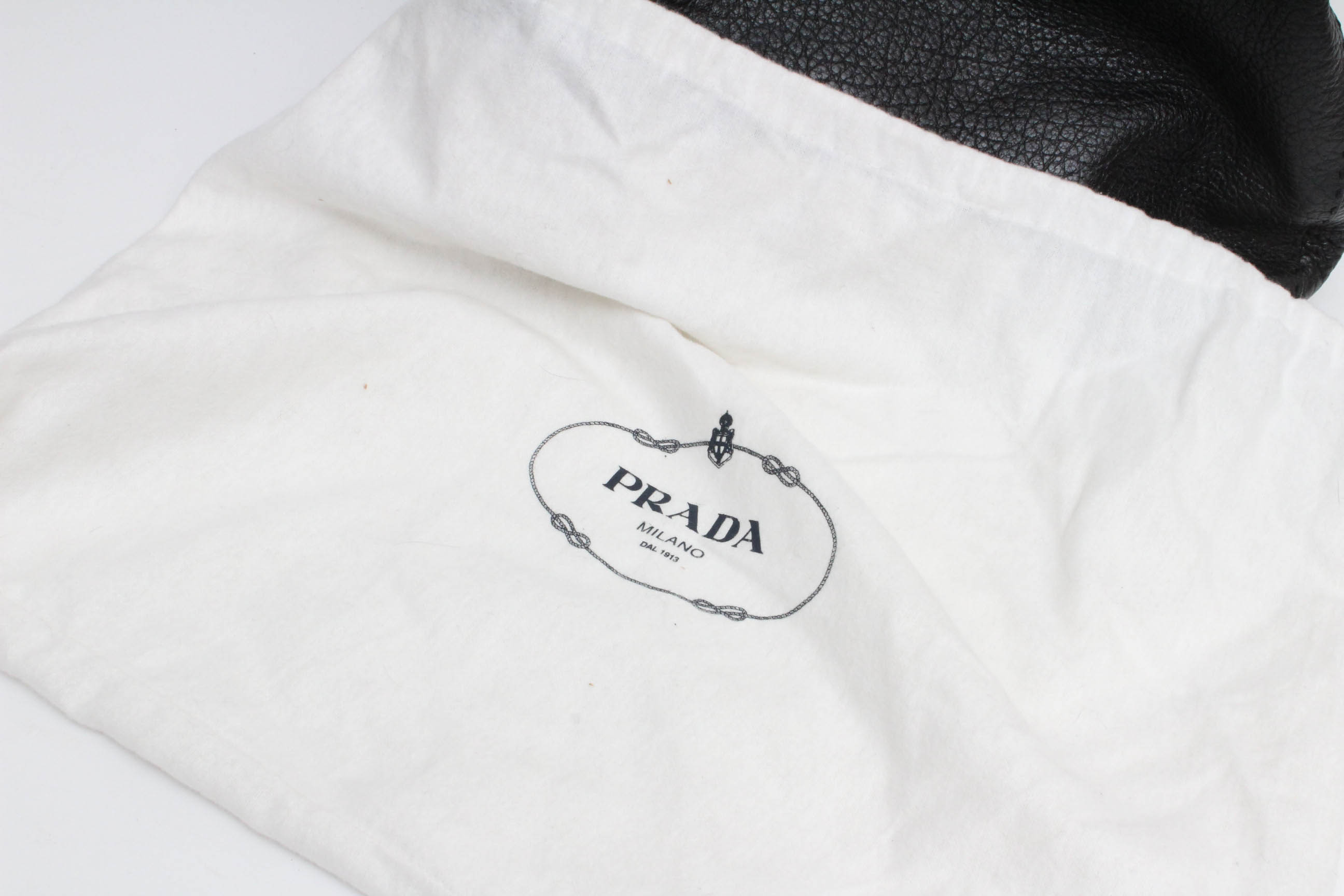 Prada Black Leather Handbag