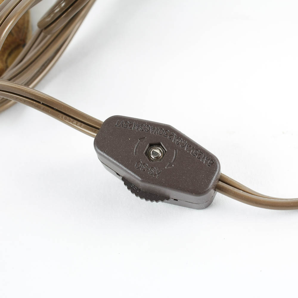 Pair of Stained Glass Cherub Lamps