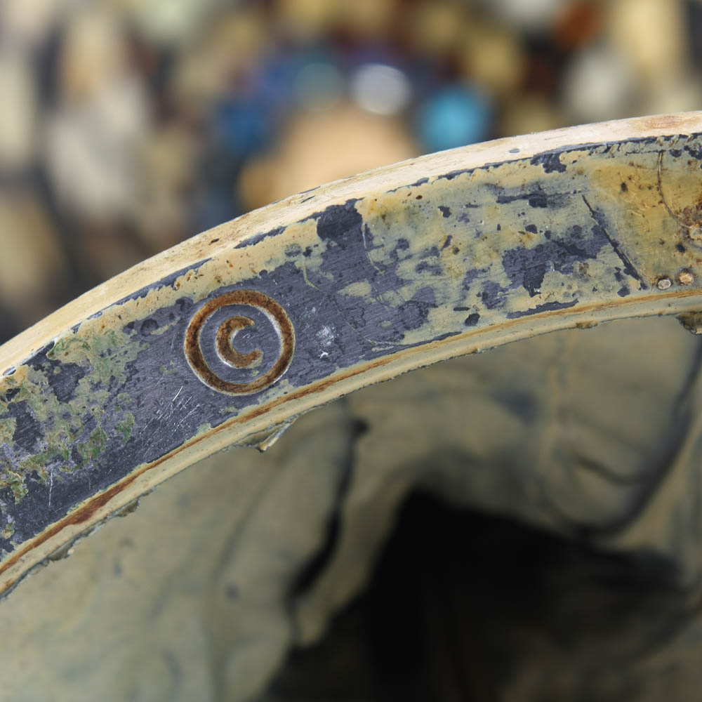 Pair of Stained Glass Cherub Lamps