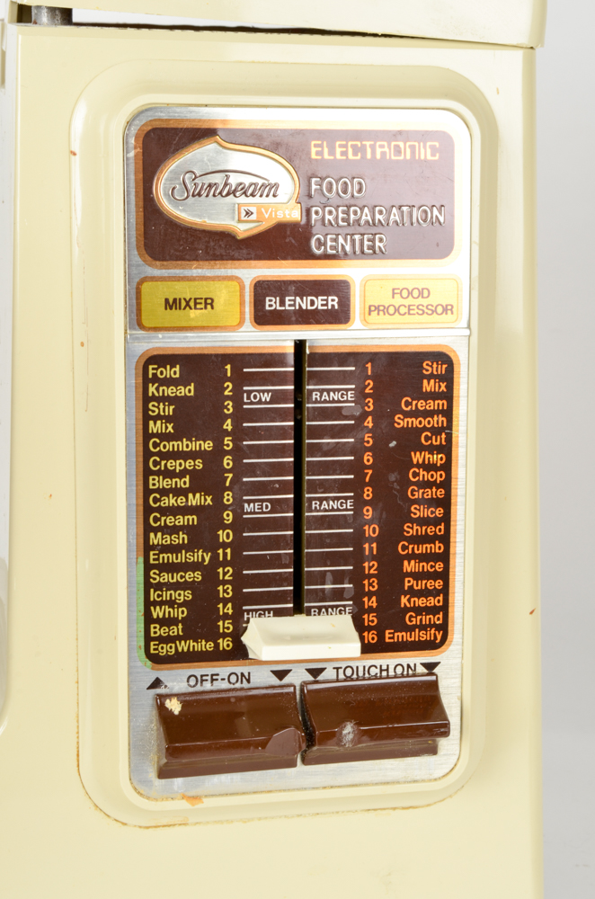 Vintage Sunbeam Food Preparation Center