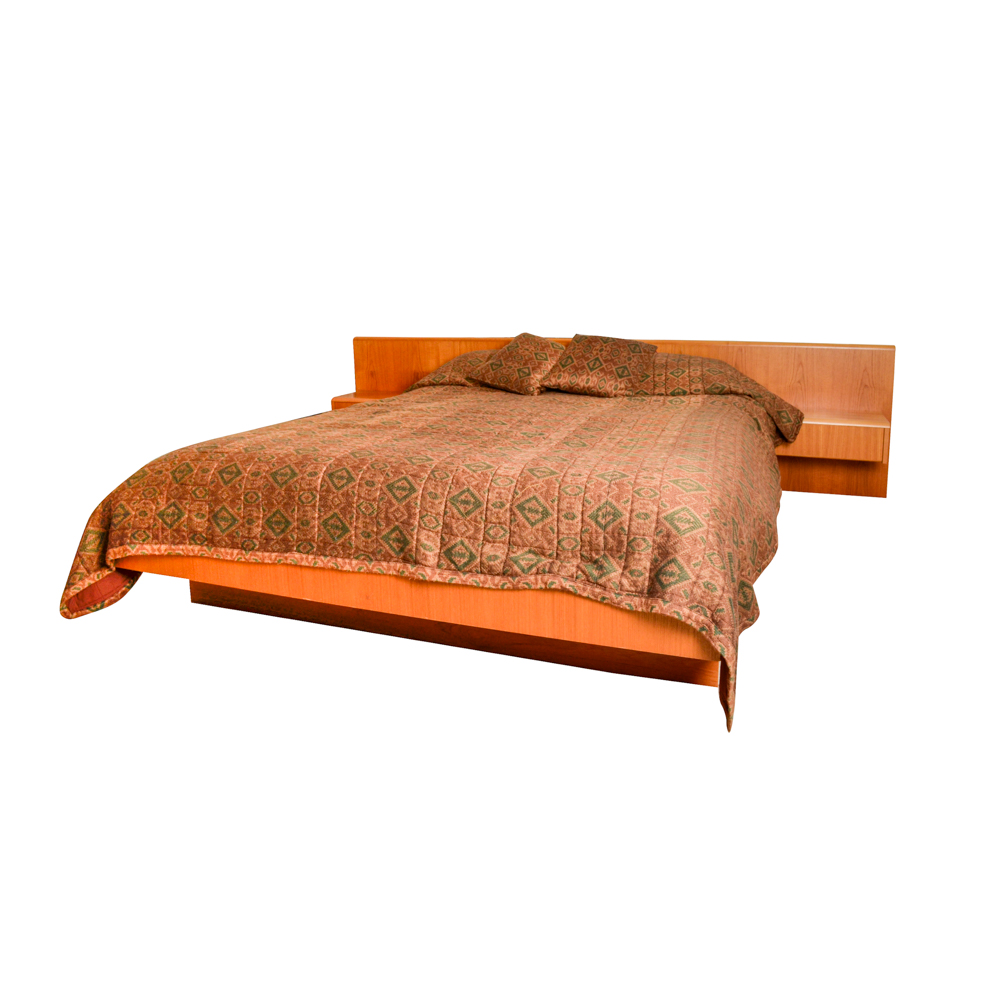 Mid Century Modern Storage Bed