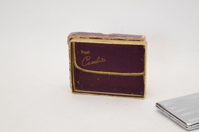 Vintage Royal CaseLite Lighter and Cigarette Case