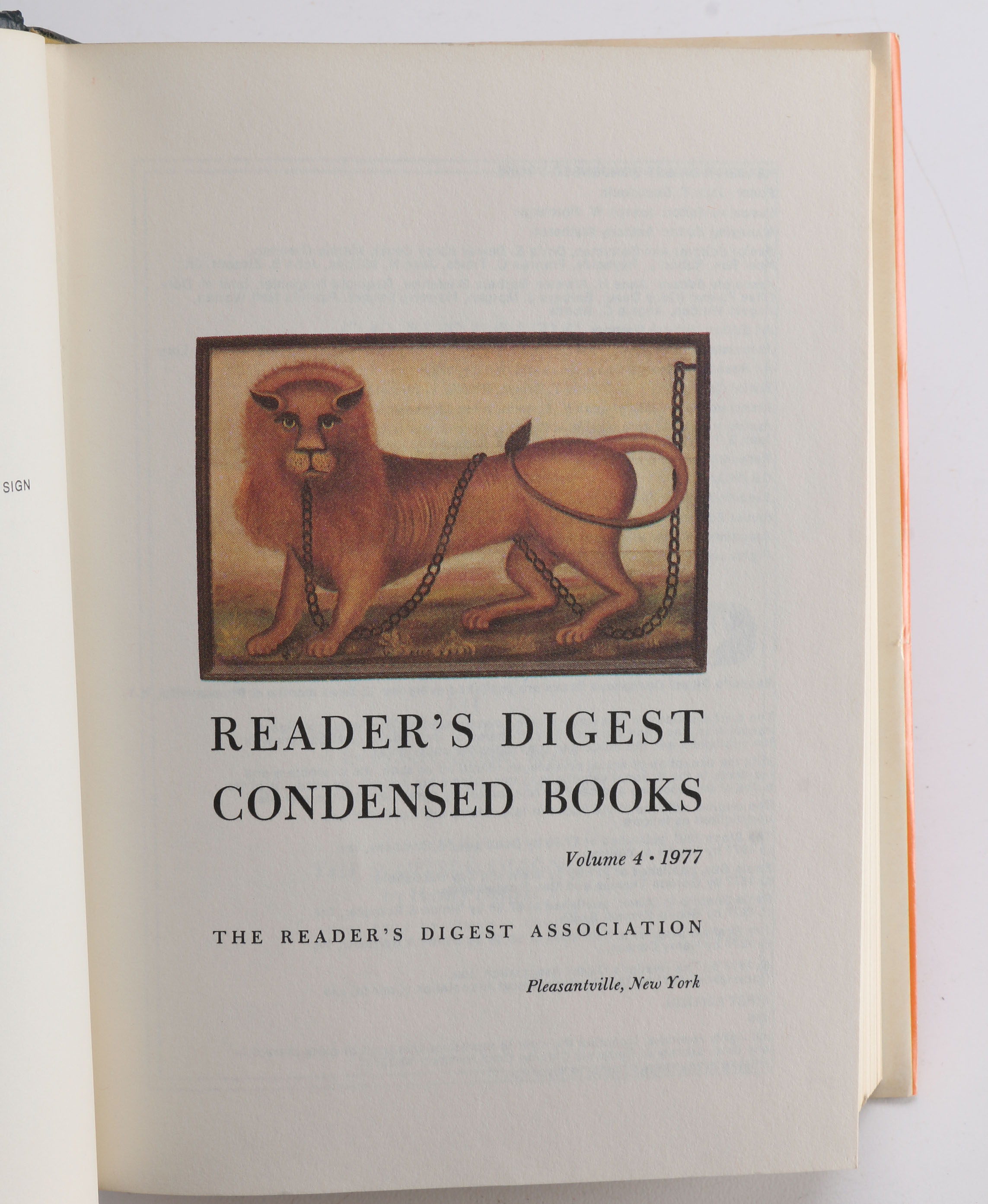 Vintage "Reader's Digest Condensed Books"