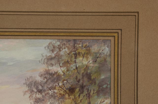 Edward Diers Original Watercolor Landscape