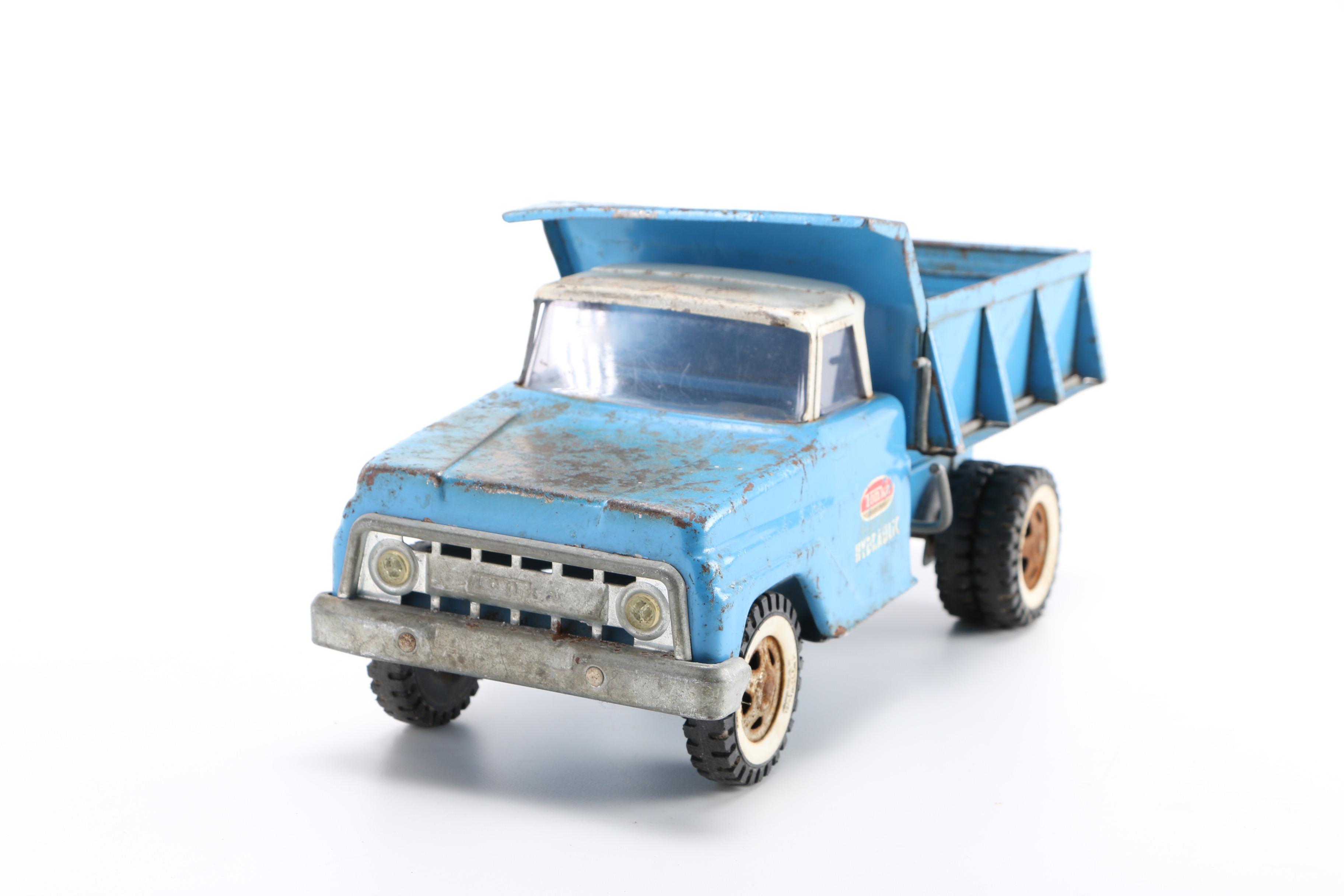 1960s Vintage Tonka Toy Pressed Metal Trucks