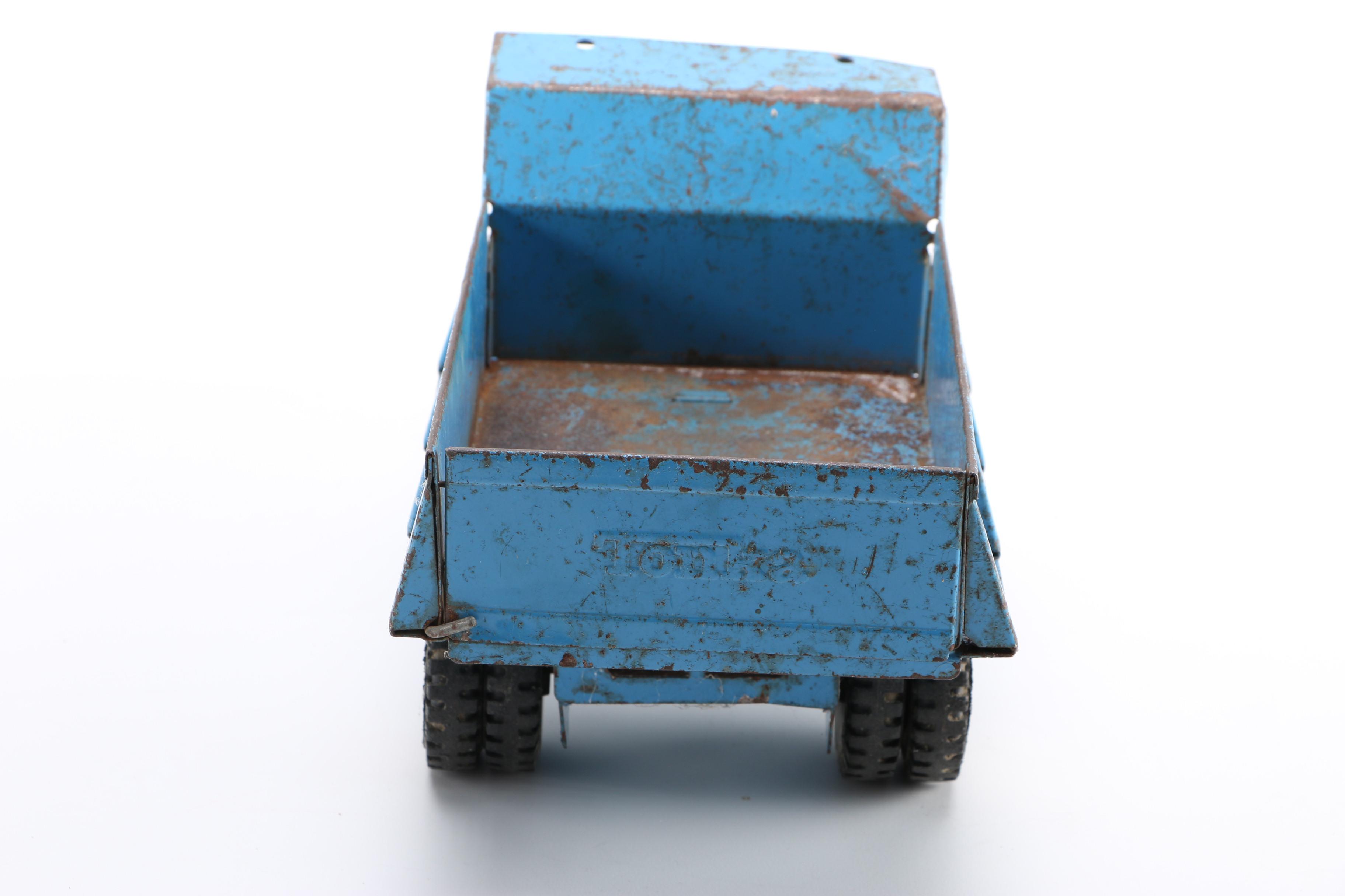 1960s Vintage Tonka Toy Pressed Metal Trucks