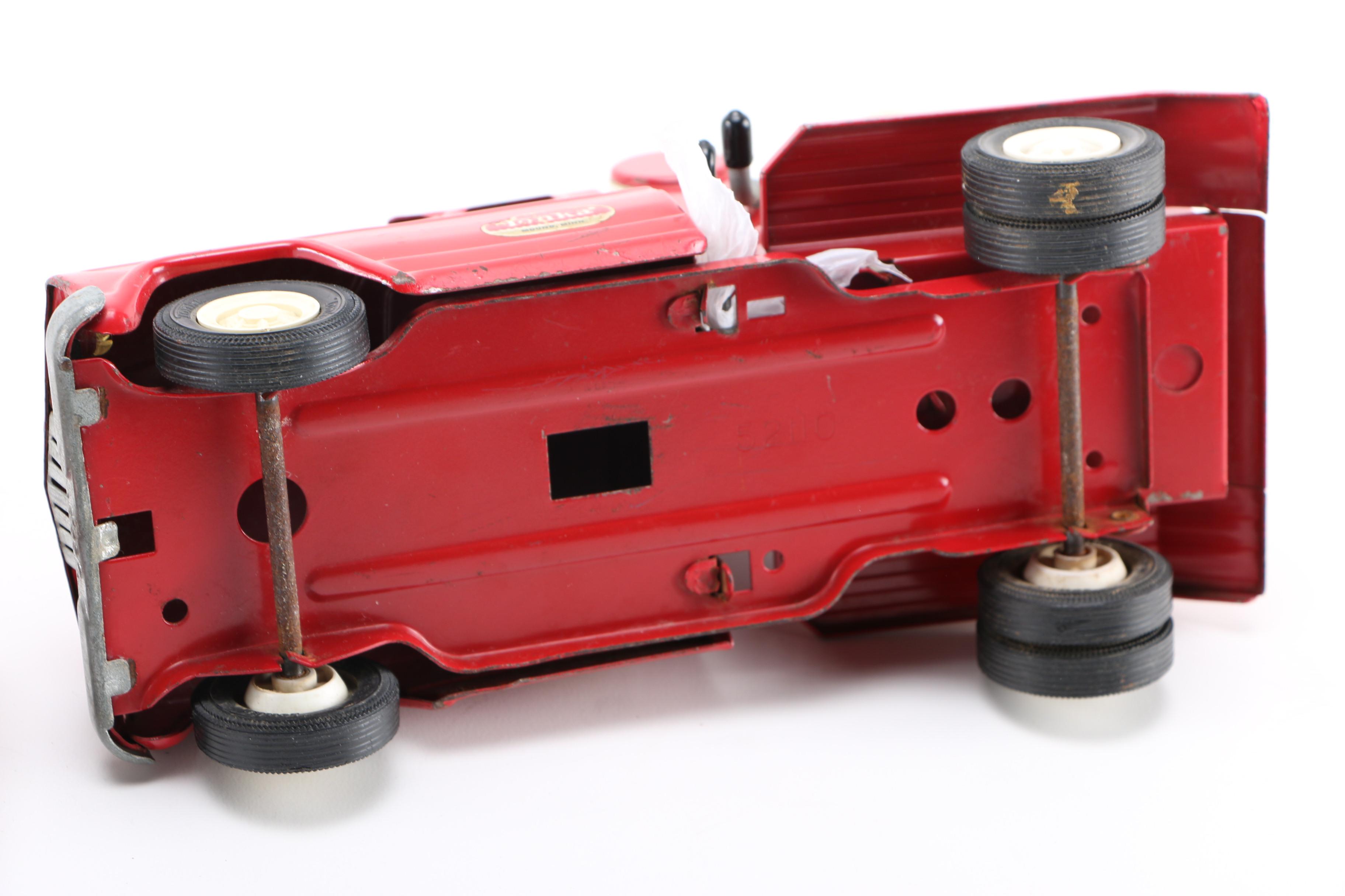 1960s Vintage Tonka Toy Pressed Metal Trucks