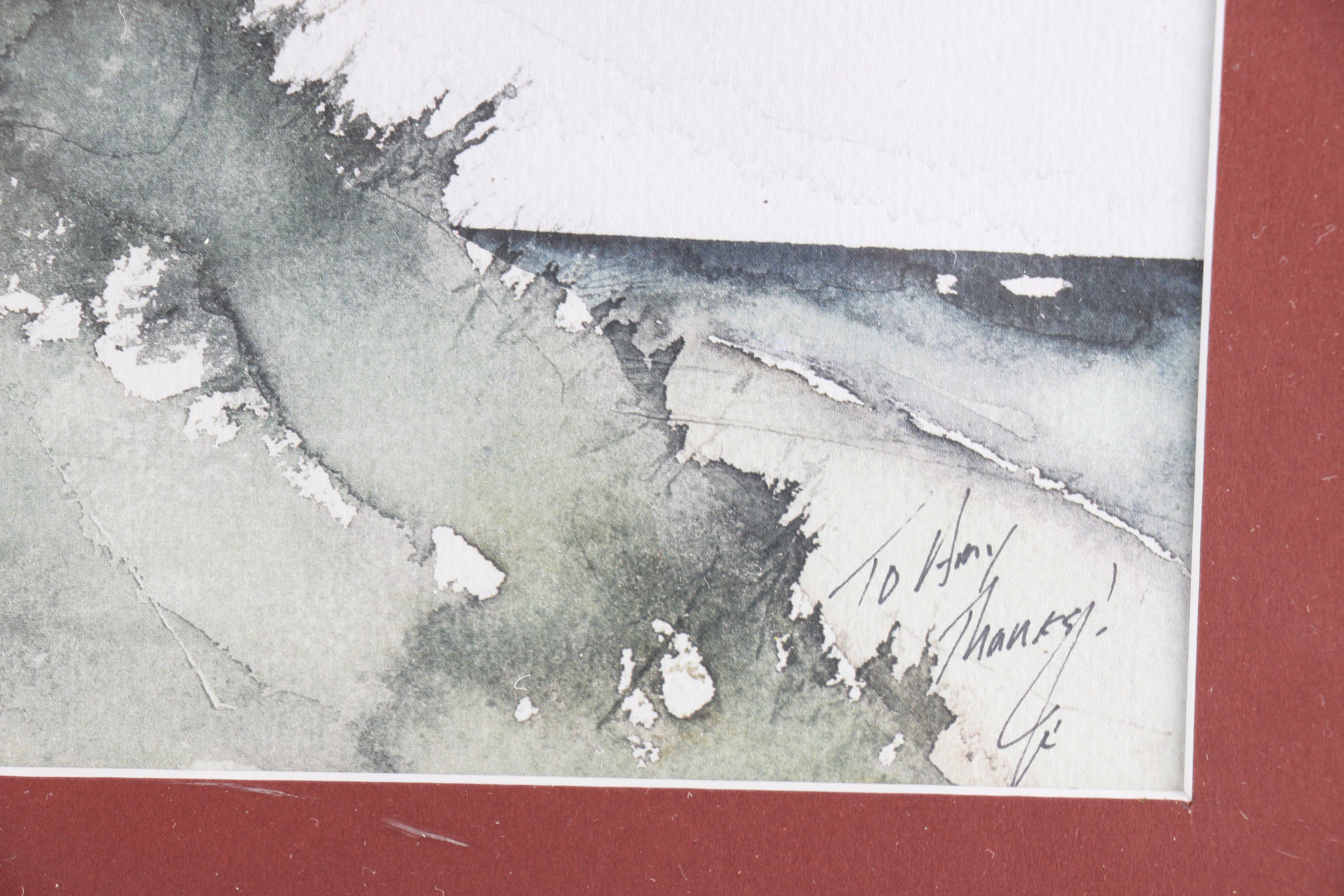 After Jim Mahanes Limited Edition Offset Lithograph "Light and Shadow"