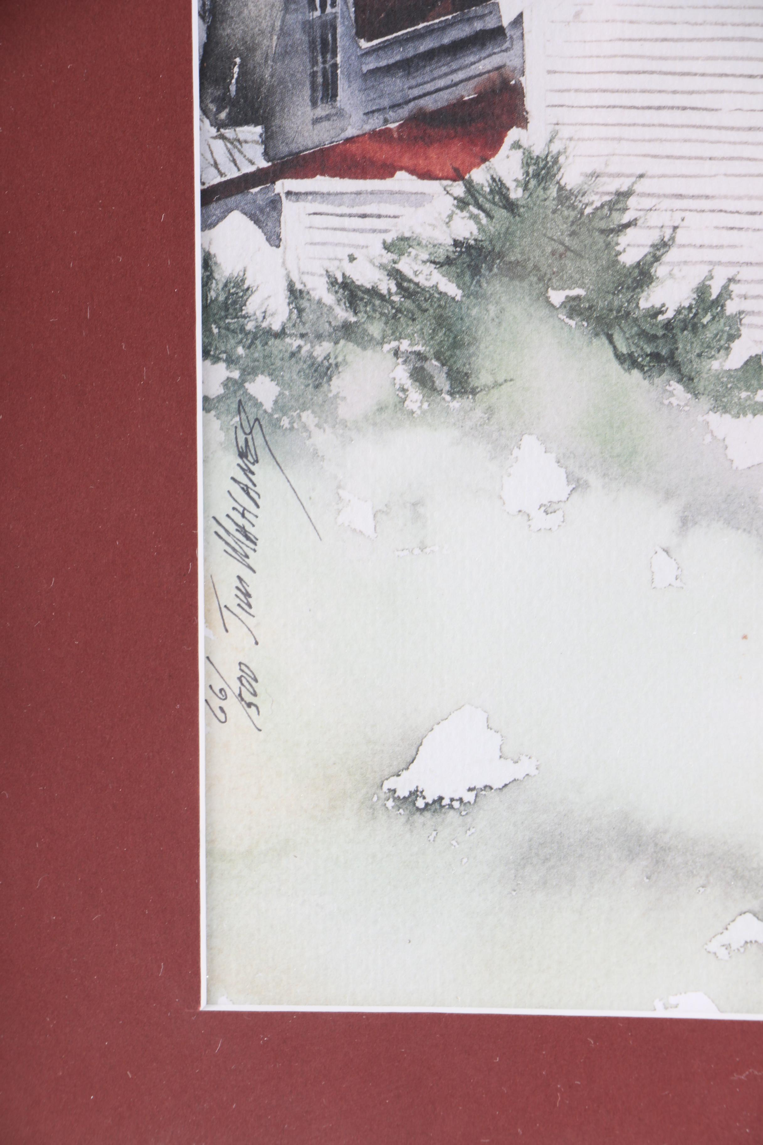 After Jim Mahanes Limited Edition Offset Lithograph "Light and Shadow"