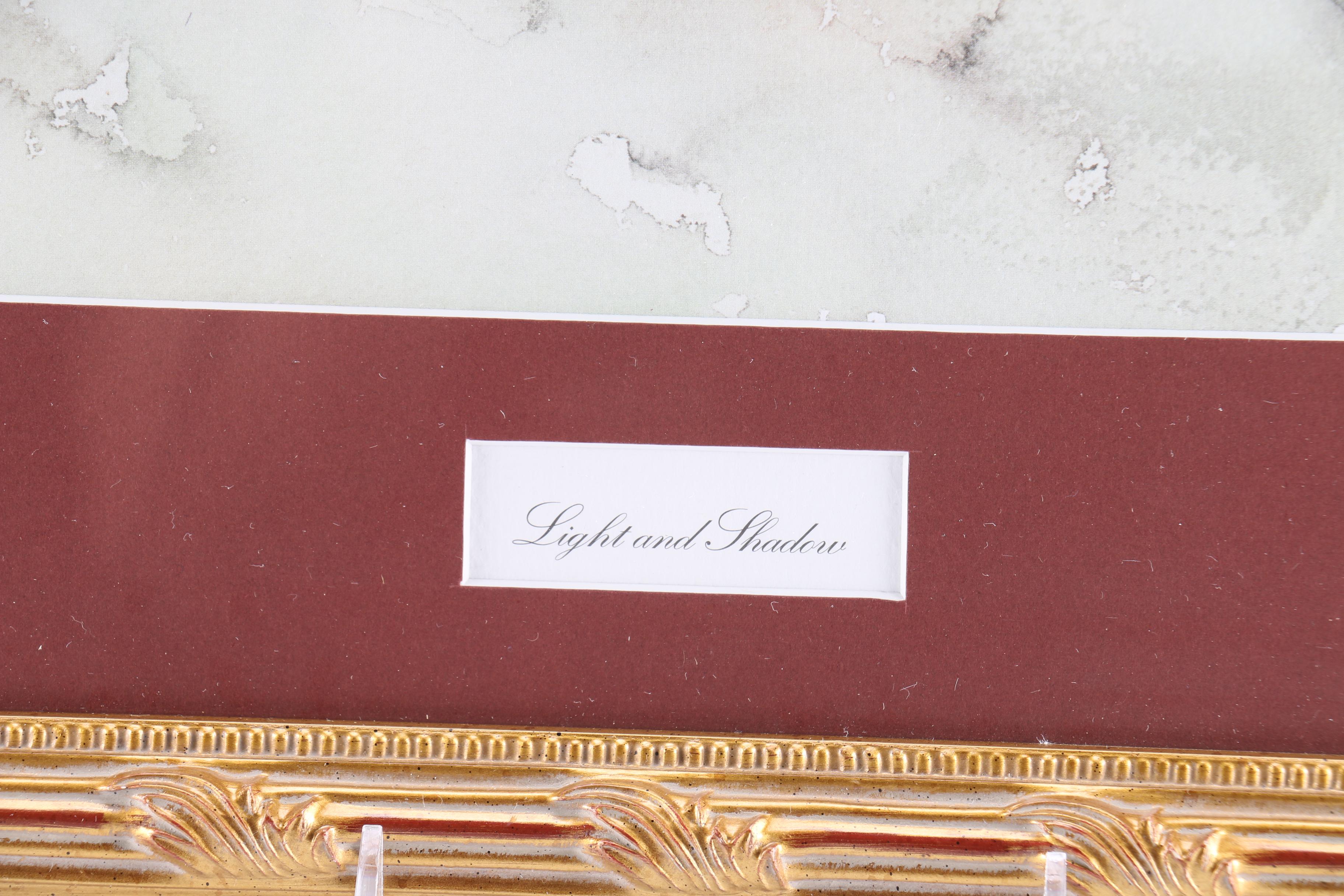 After Jim Mahanes Limited Edition Offset Lithograph "Light and Shadow"