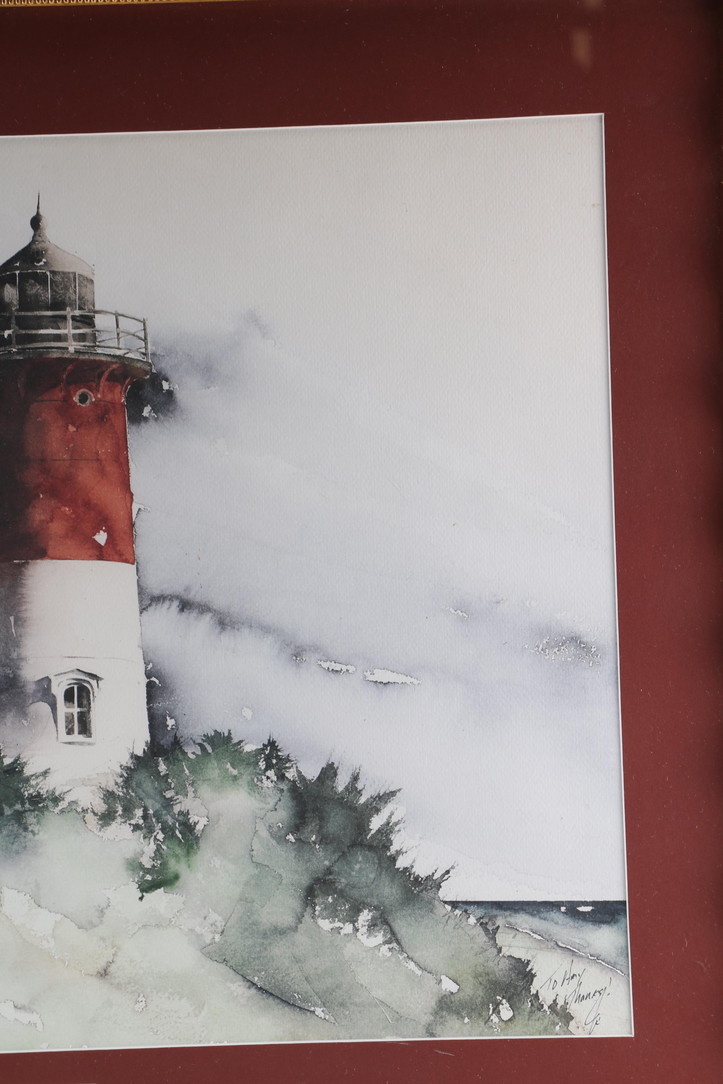 After Jim Mahanes Limited Edition Offset Lithograph "Light and Shadow"