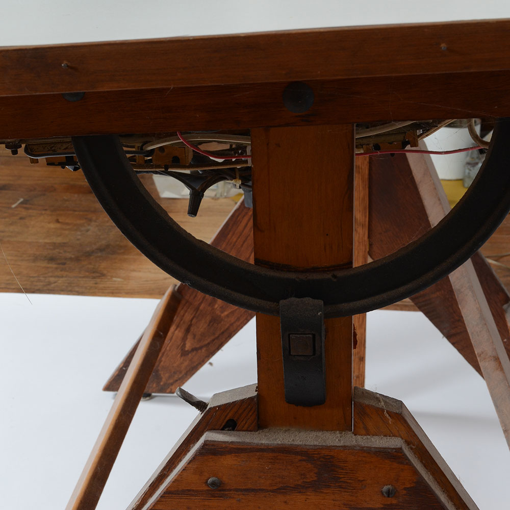 Vintage Backlit Drafting Table