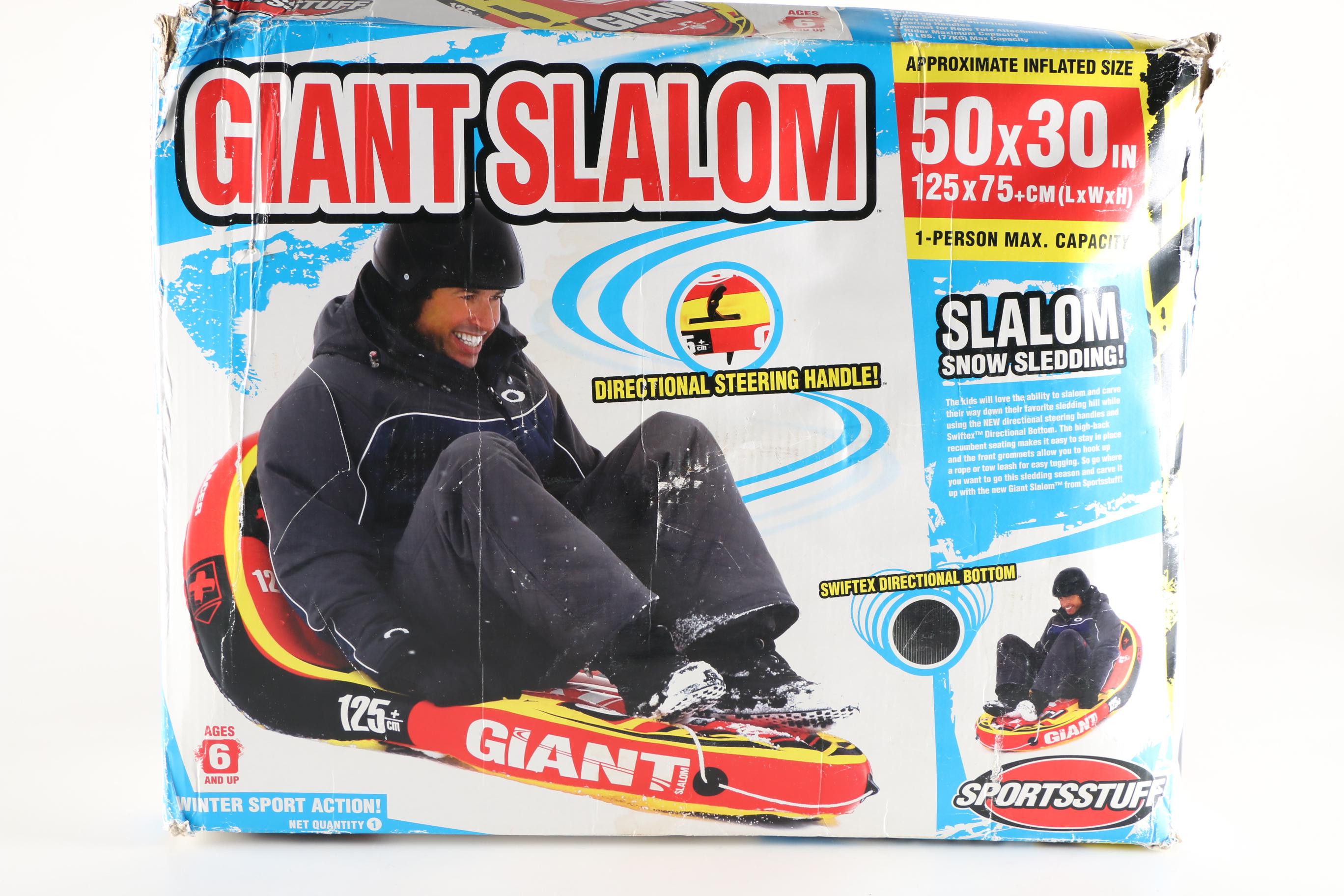 Giant Slalom Inflatable Sled