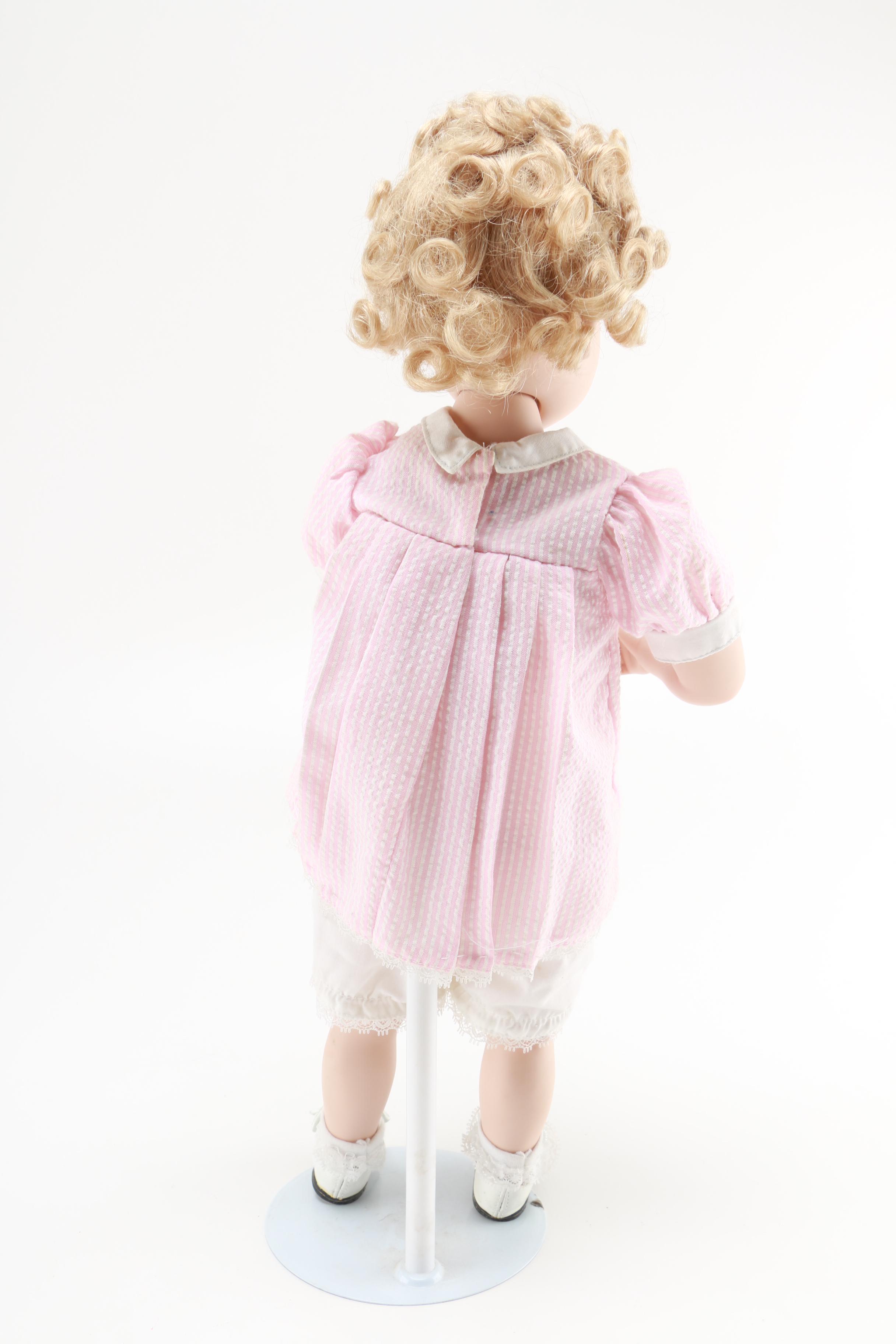 Danbury Mint Shirley Temple Porcelain Doll