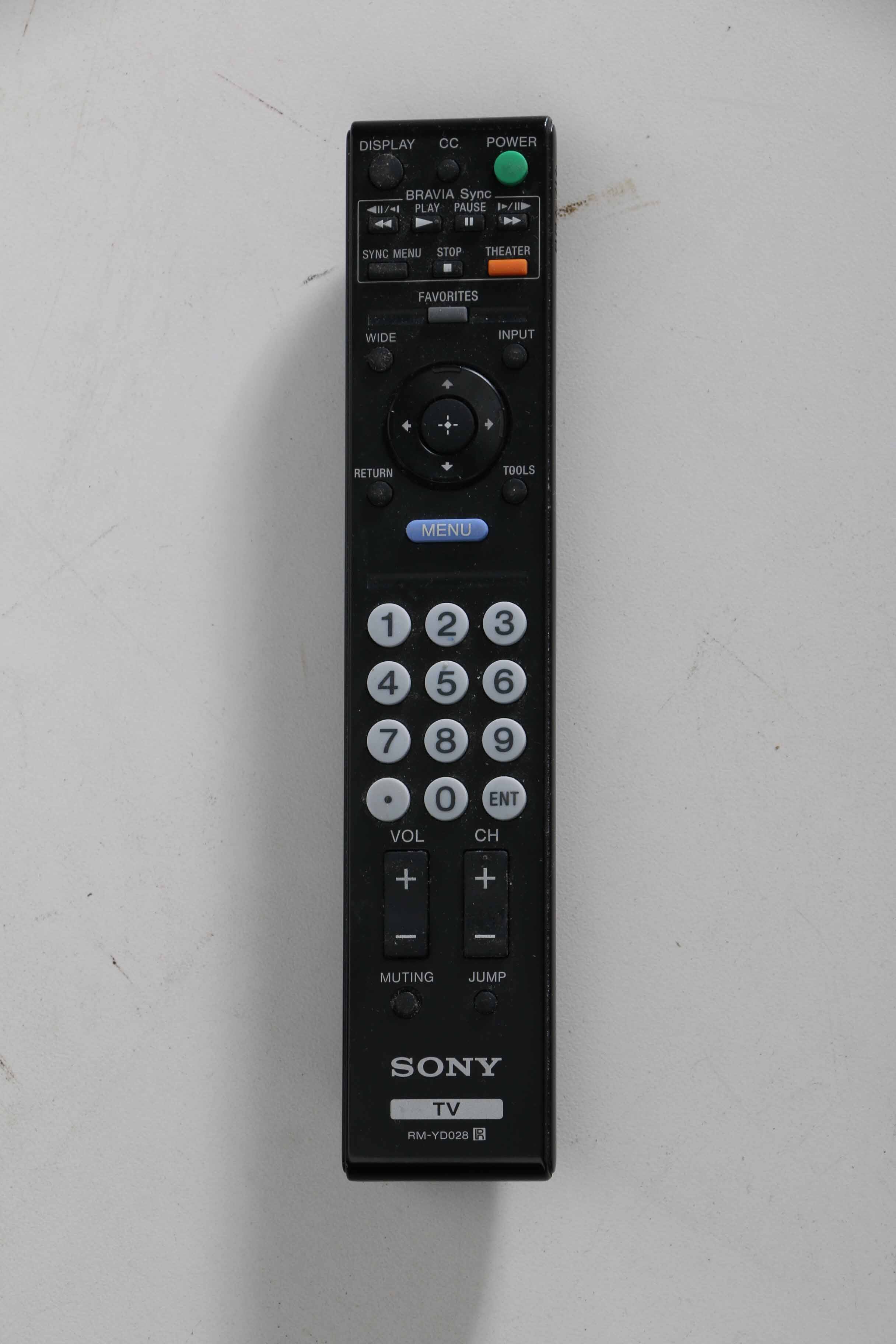 Sony Bravia 52" LCD Television With Remote Control and Wall Mount