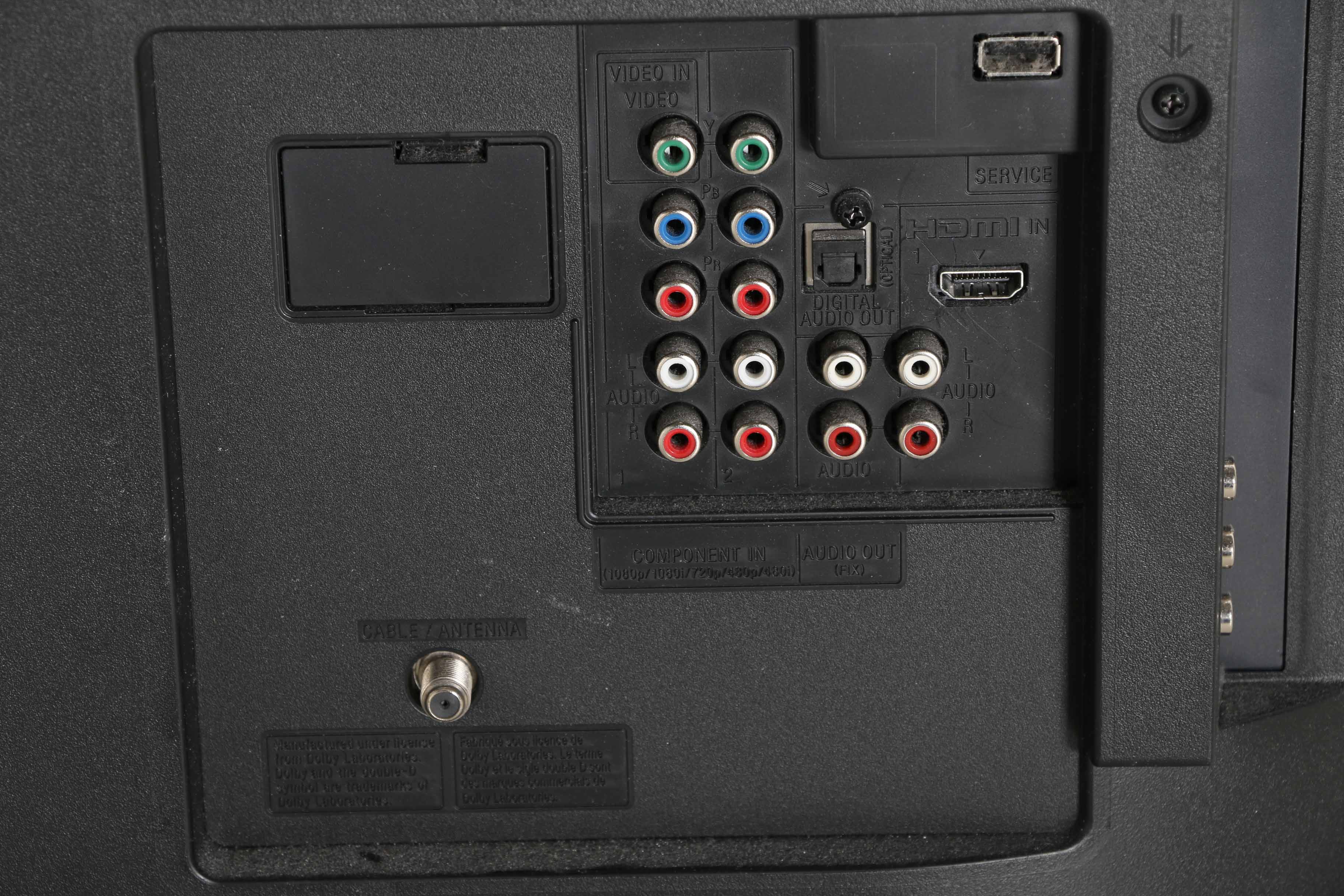 Sony Bravia 52" LCD Television With Remote Control and Wall Mount