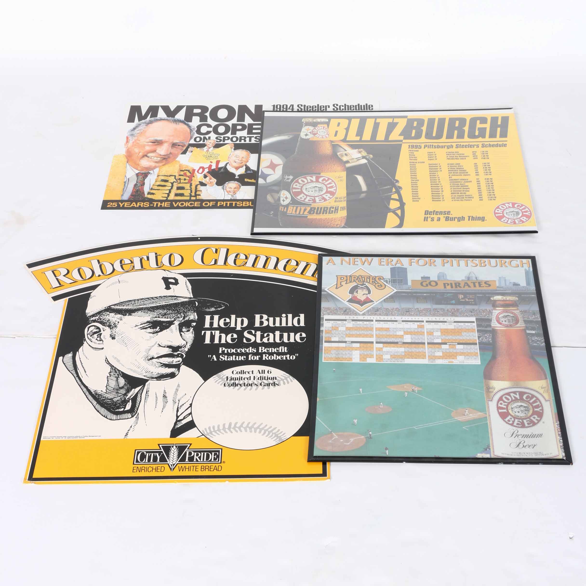 Collection of Pittsburgh Sports Posters