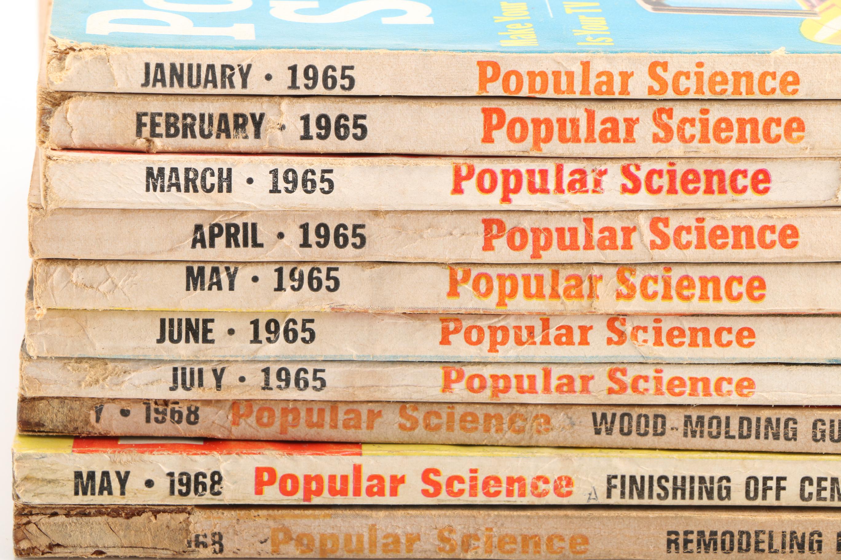 1960s "Popular Science" Magazines
