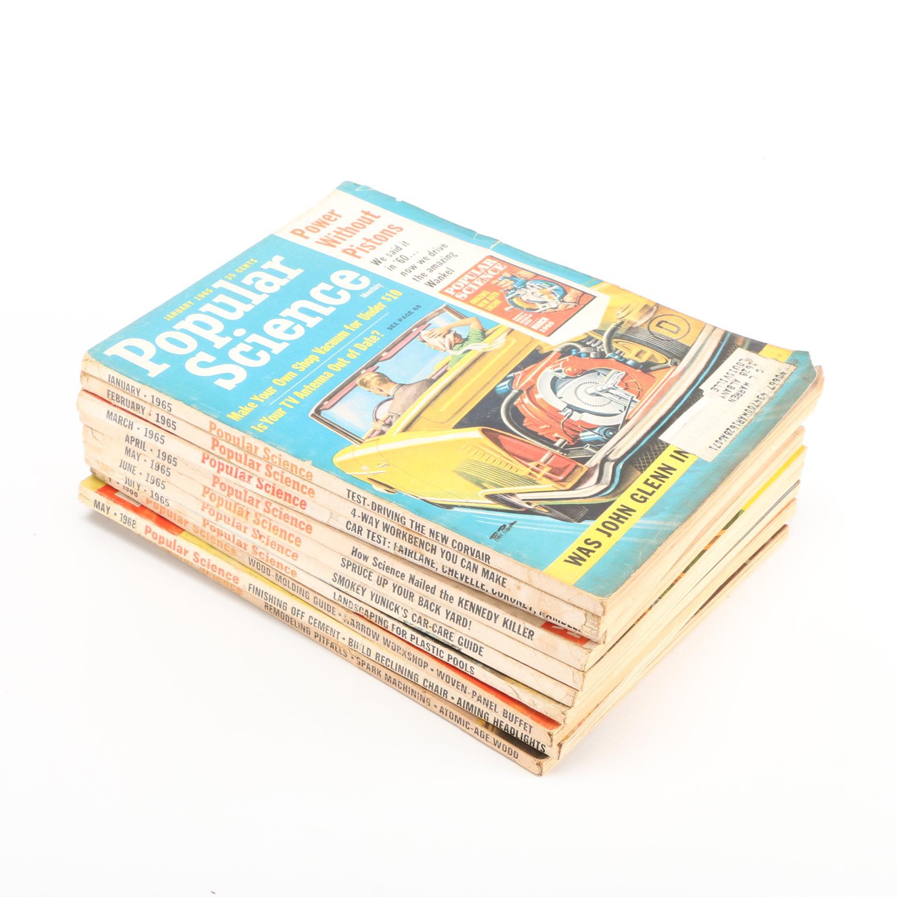 1960s "Popular Science" Magazines