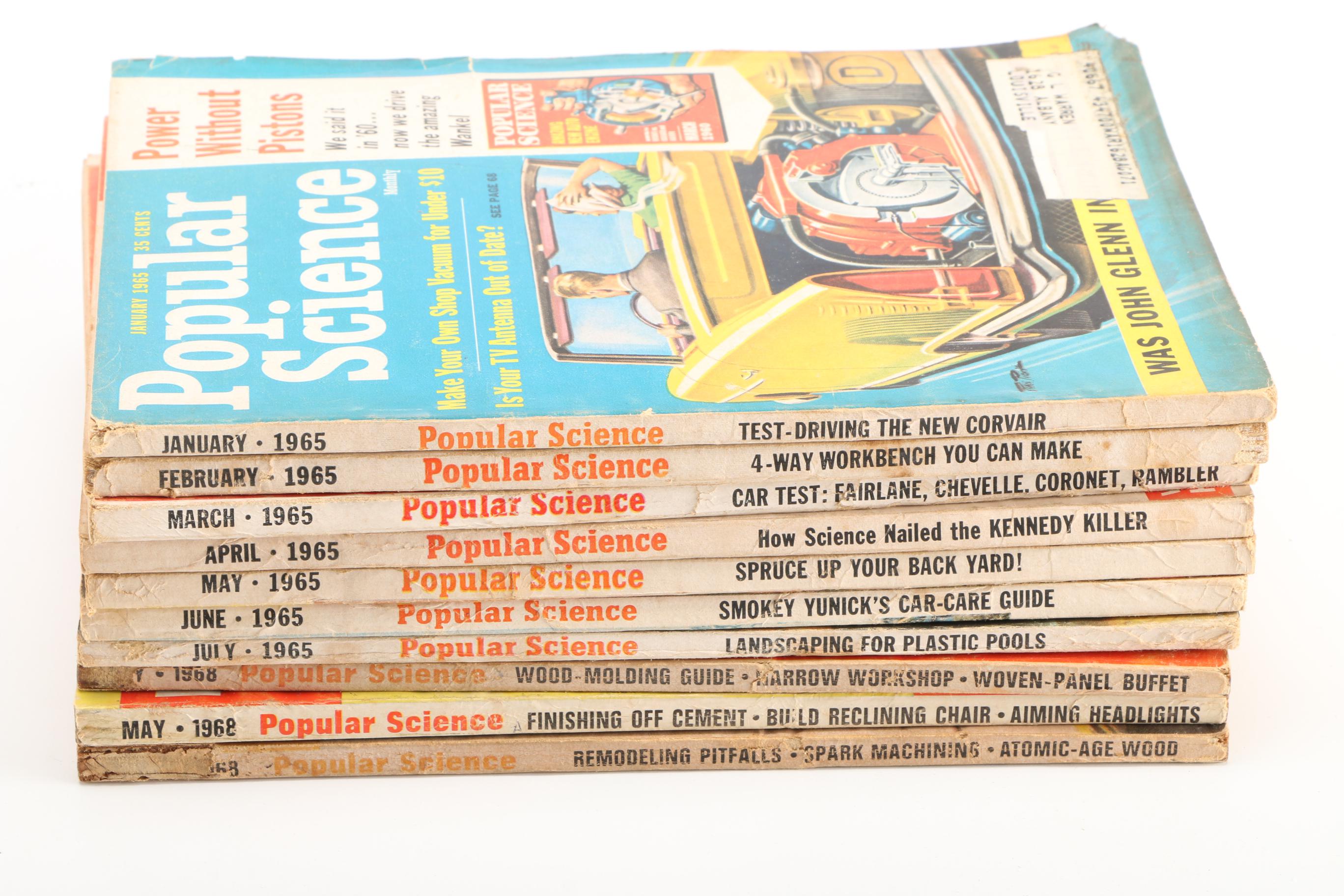 1960s "Popular Science" Magazines