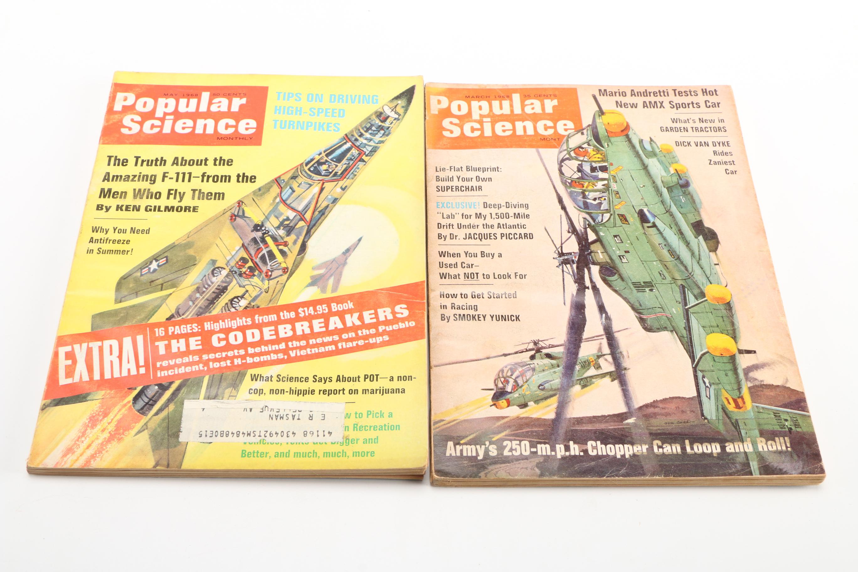 1960s "Popular Science" Magazines