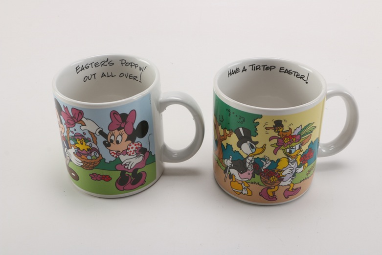 Disney Mugs, Watch and Autographed Book