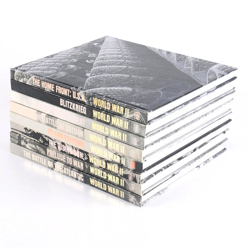Set of Time-Life World War II Books